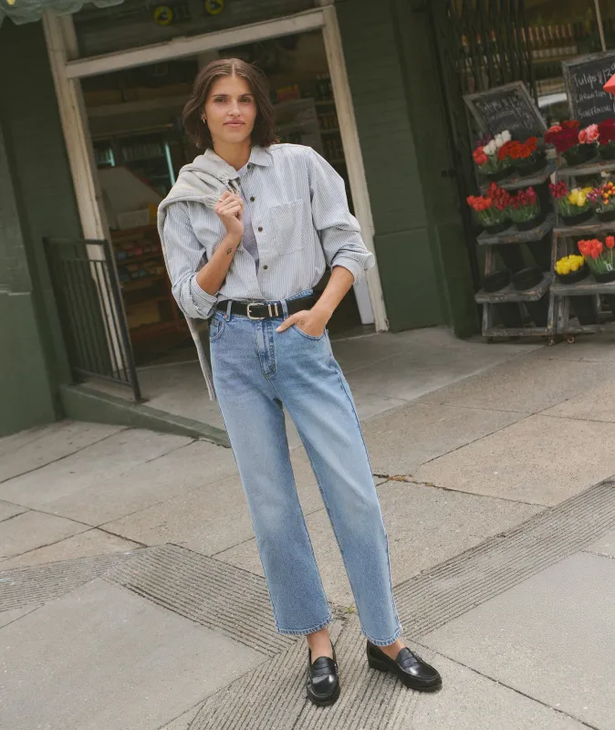 Charlie Denim Straight Leg Pant sold by Marine Layer