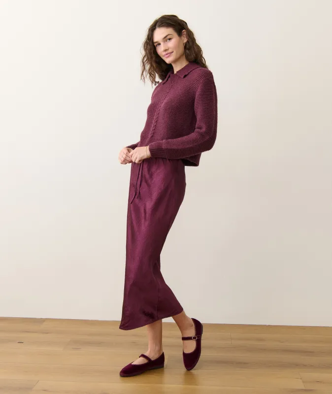 Gabrielle Slip Skirt sold by Marine Layer