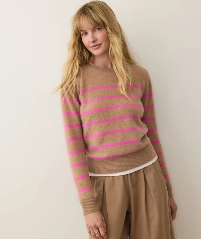 Harper Cashmere Crewneck sold by Marine Layer