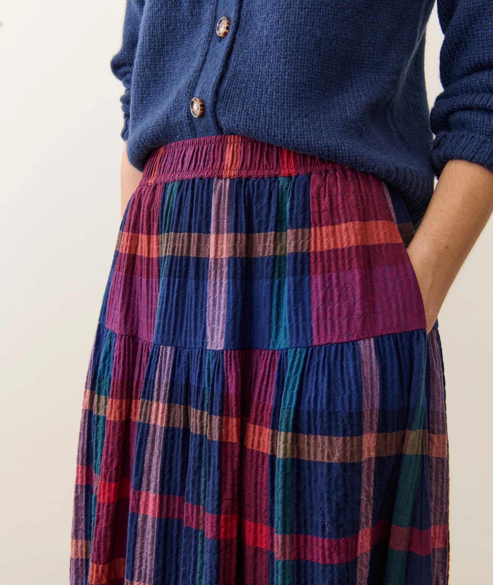 Gia Midi Skirt sold by Marine Layer product image thumbnail 5