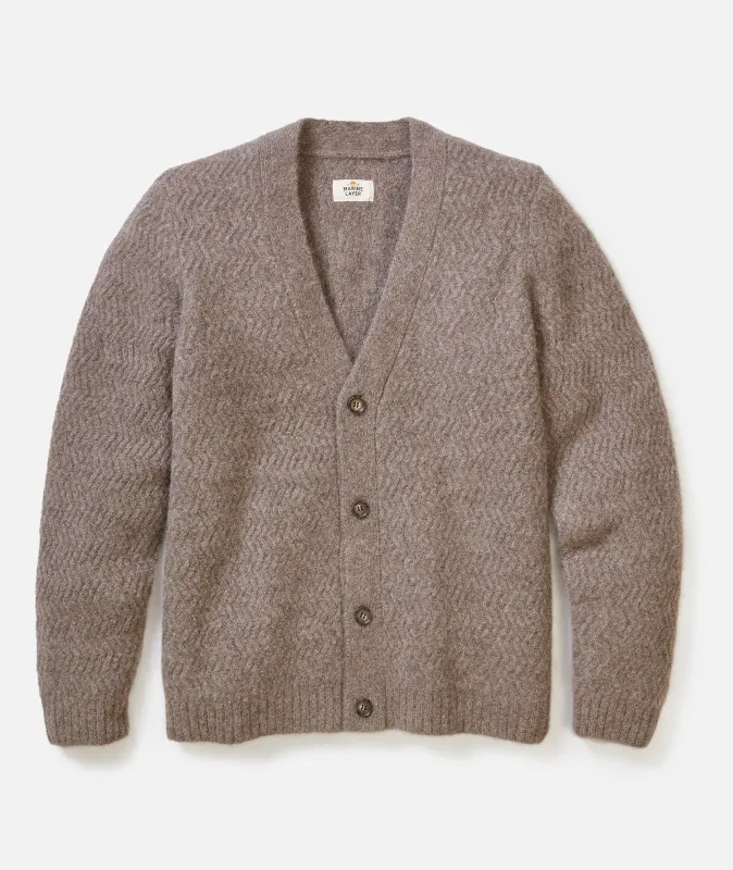 Chamonix Cardigan sold by Marine Layer