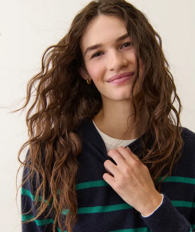 Harper Cashmere Crewneck sold by Marine Layer