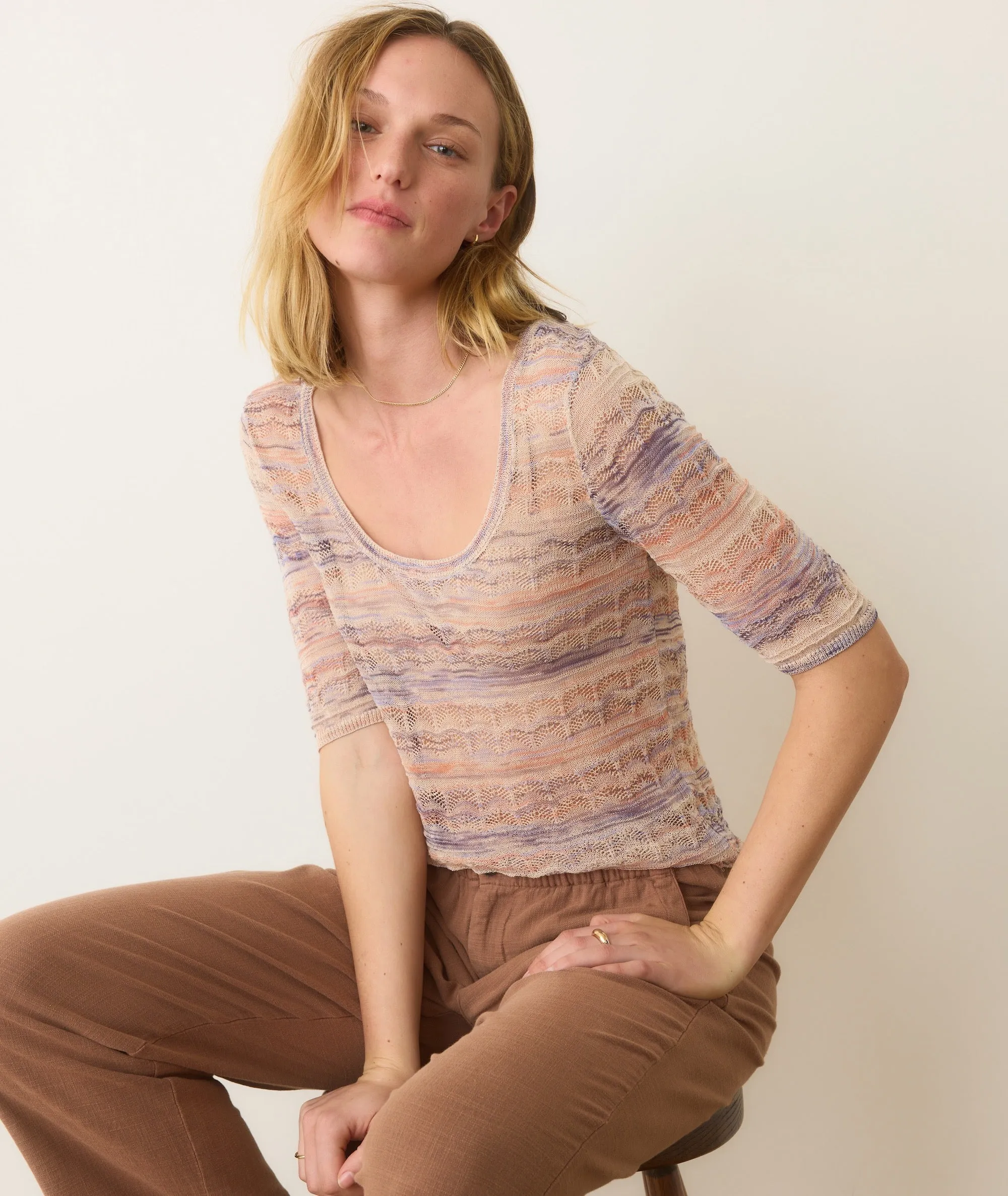 Alana Sweater Top sold by Marine Layer product image thumbnail 4