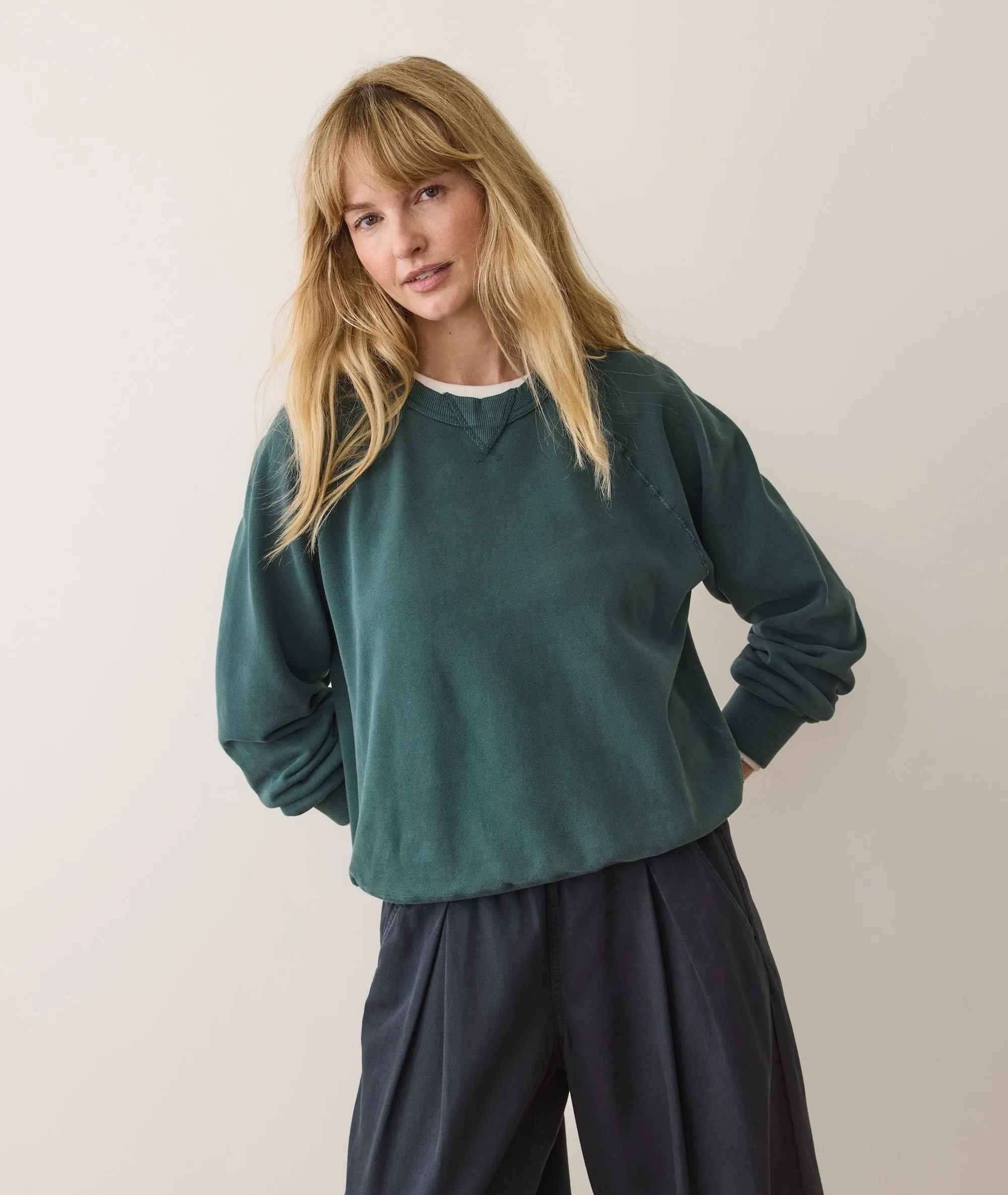 Cloud 9 Fleece Sweatshirt sold by Marine Layer product image thumbnail 2