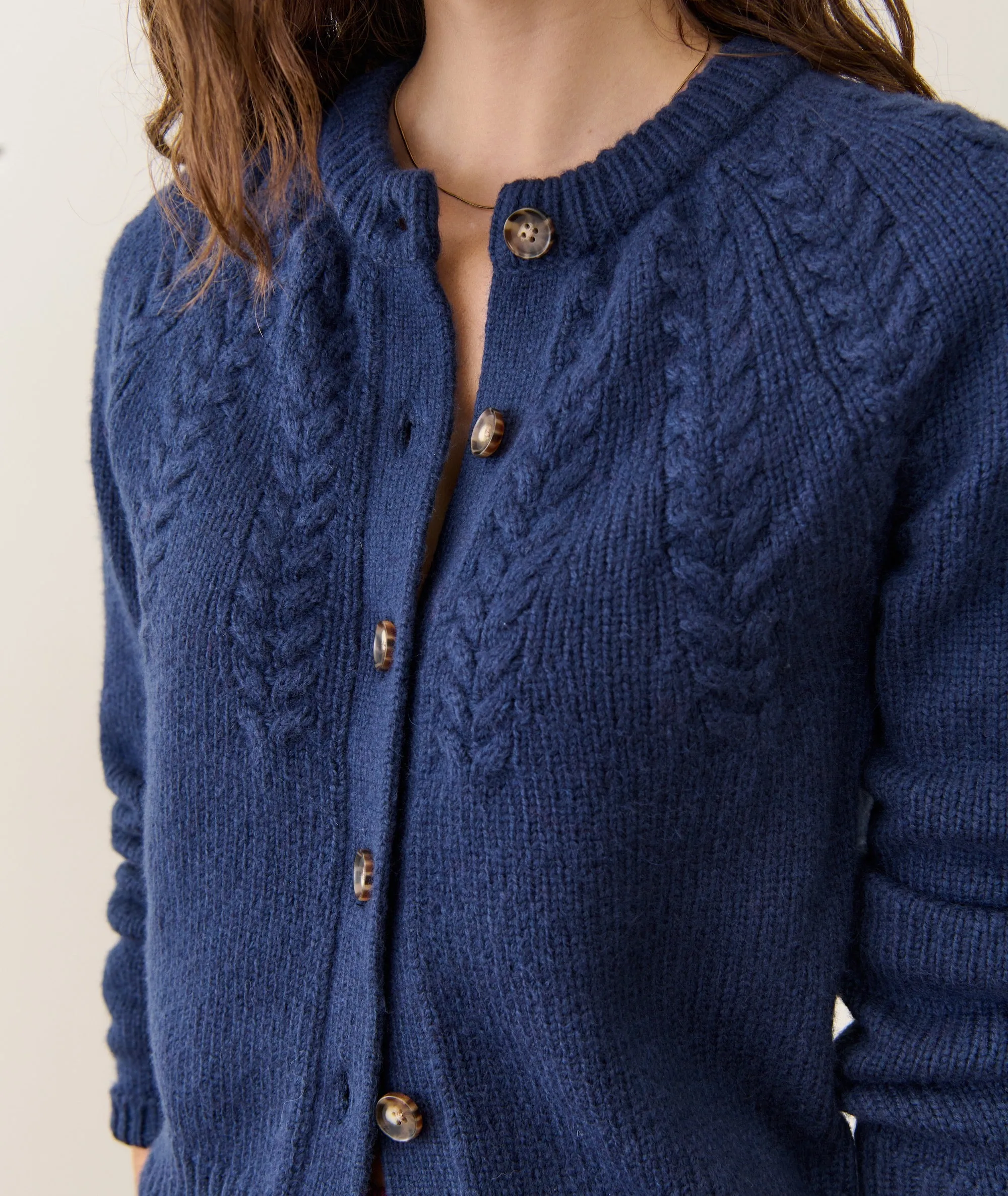 Everly Cable Knit Cardigan sold by Marine Layer product image thumbnail 5