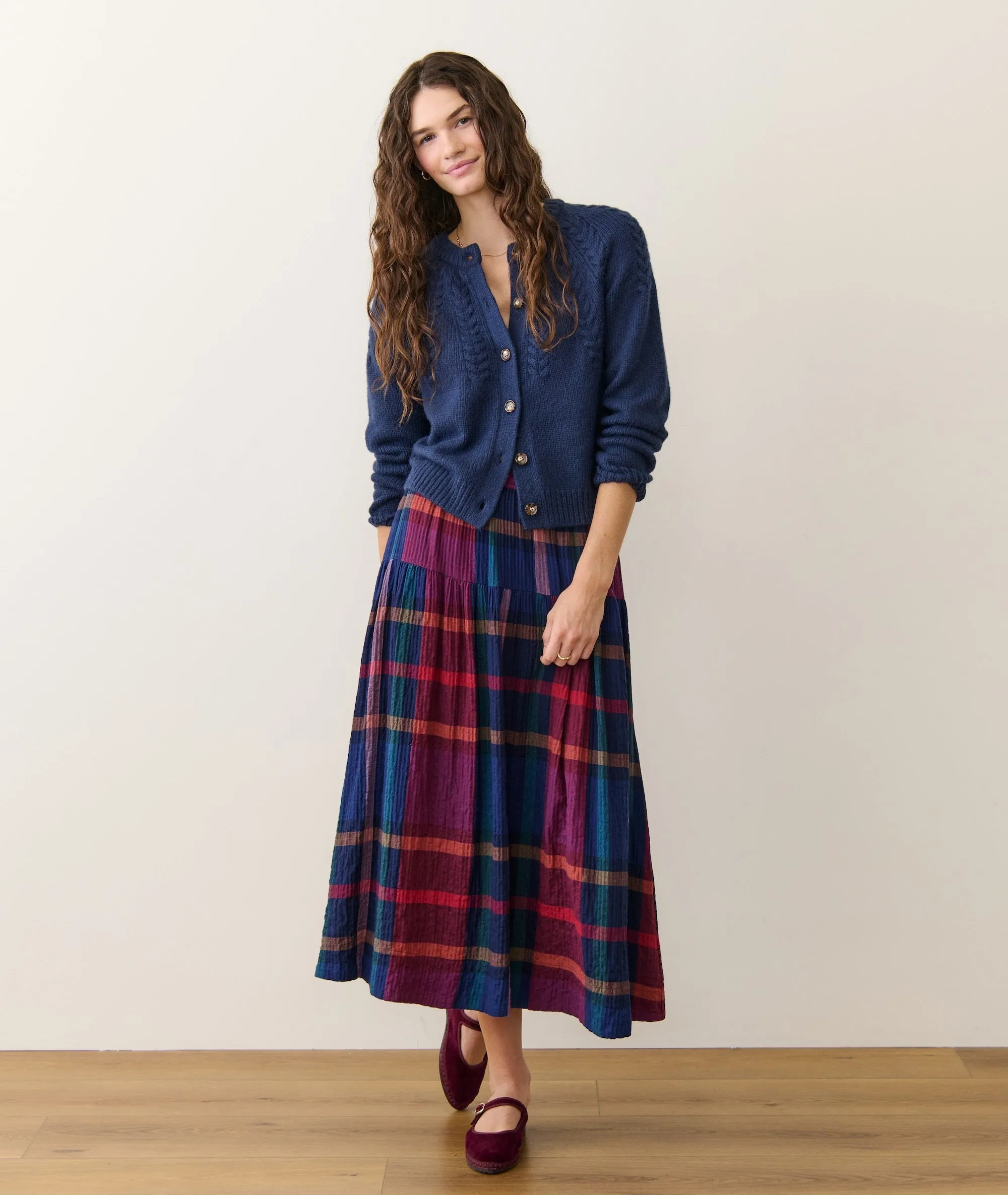 Everly Cable Knit Cardigan sold by Marine Layer product image thumbnail 4