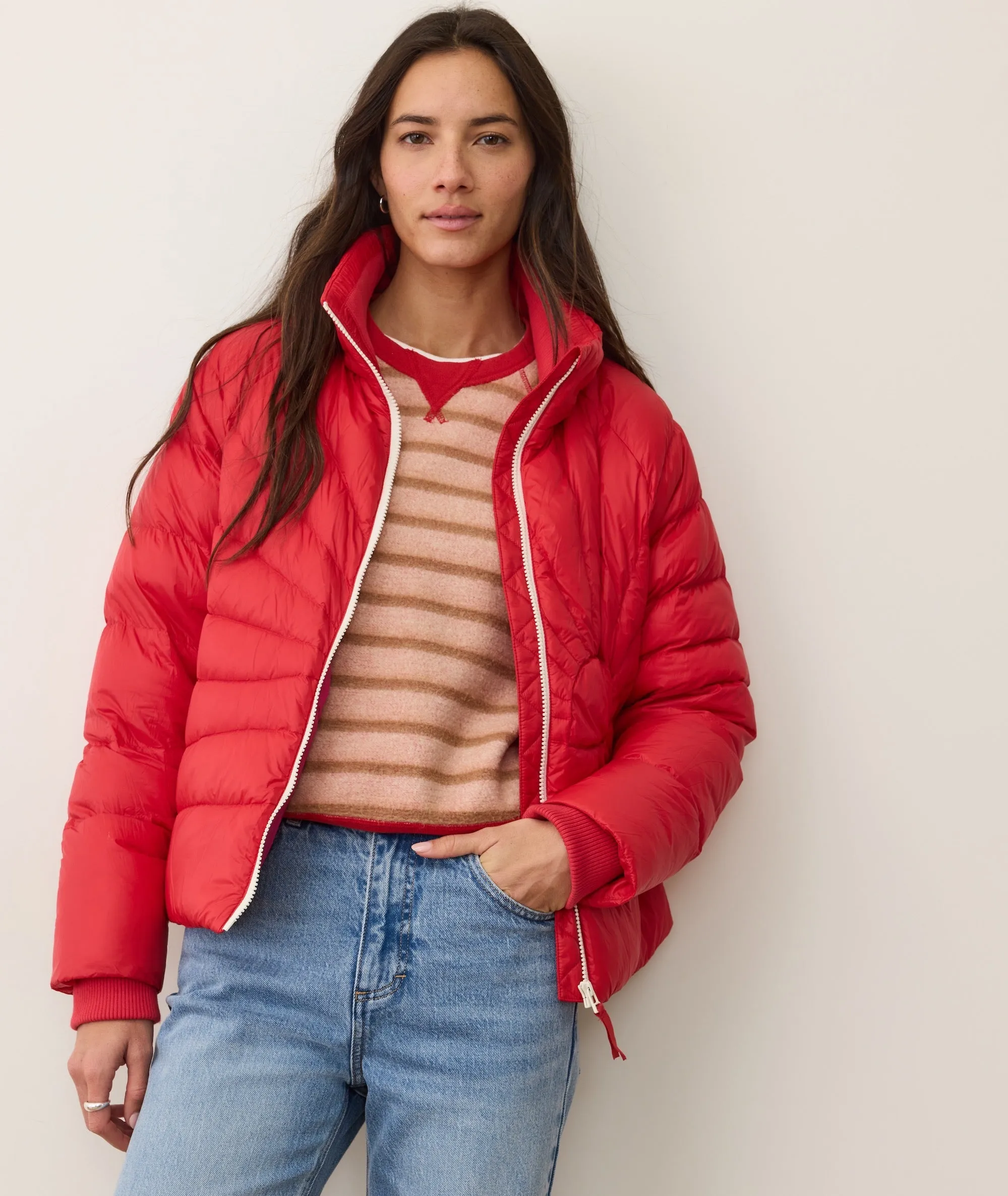 Sunbeam Puffer Jacket sold by Marine Layer product image thumbnail 2