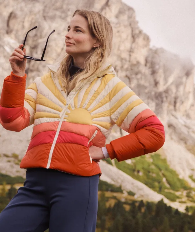 Sunbeam Puffer Jacket sold by Marine Layer