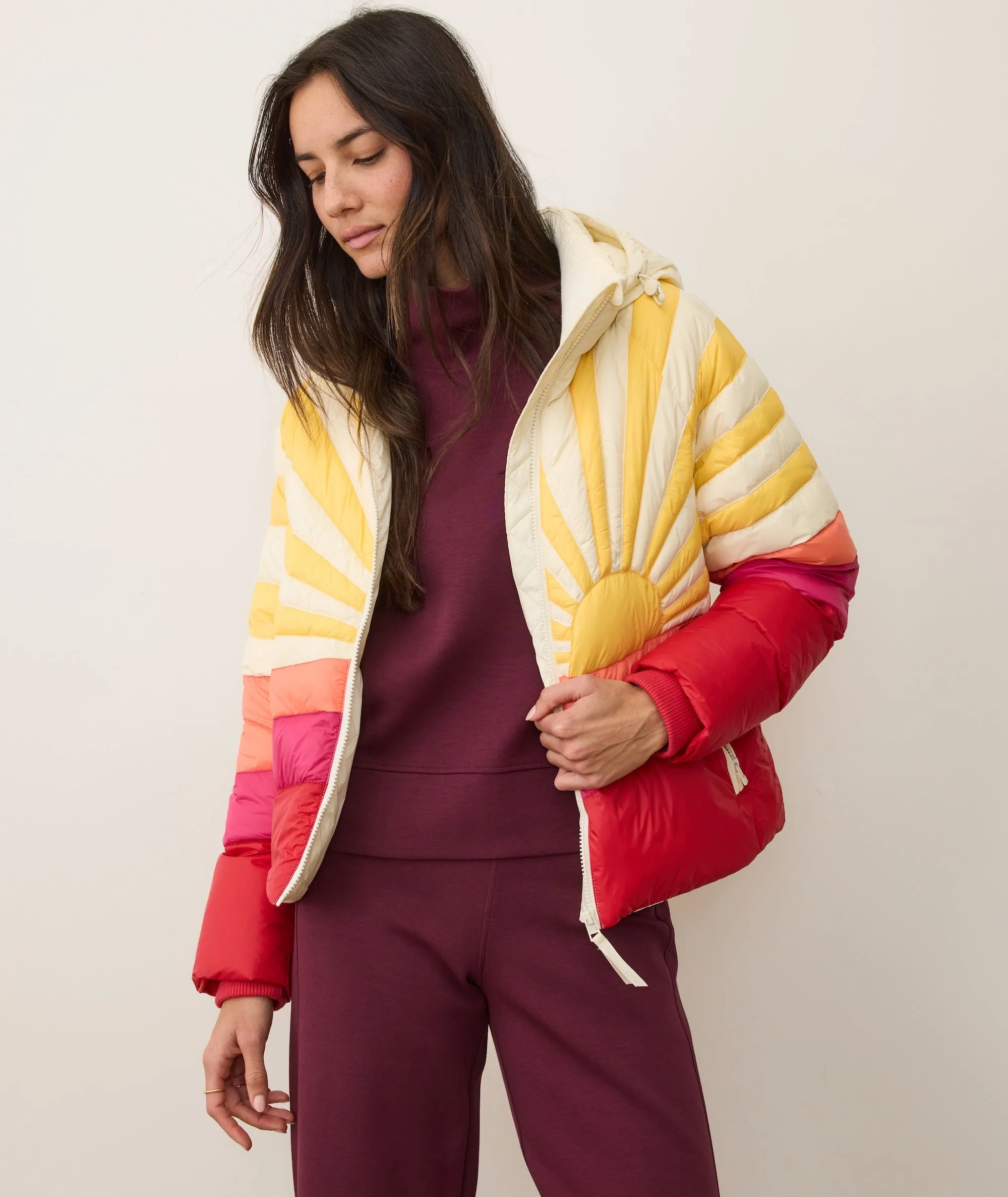 Sunbeam Puffer Jacket sold by Marine Layer product image thumbnail 5