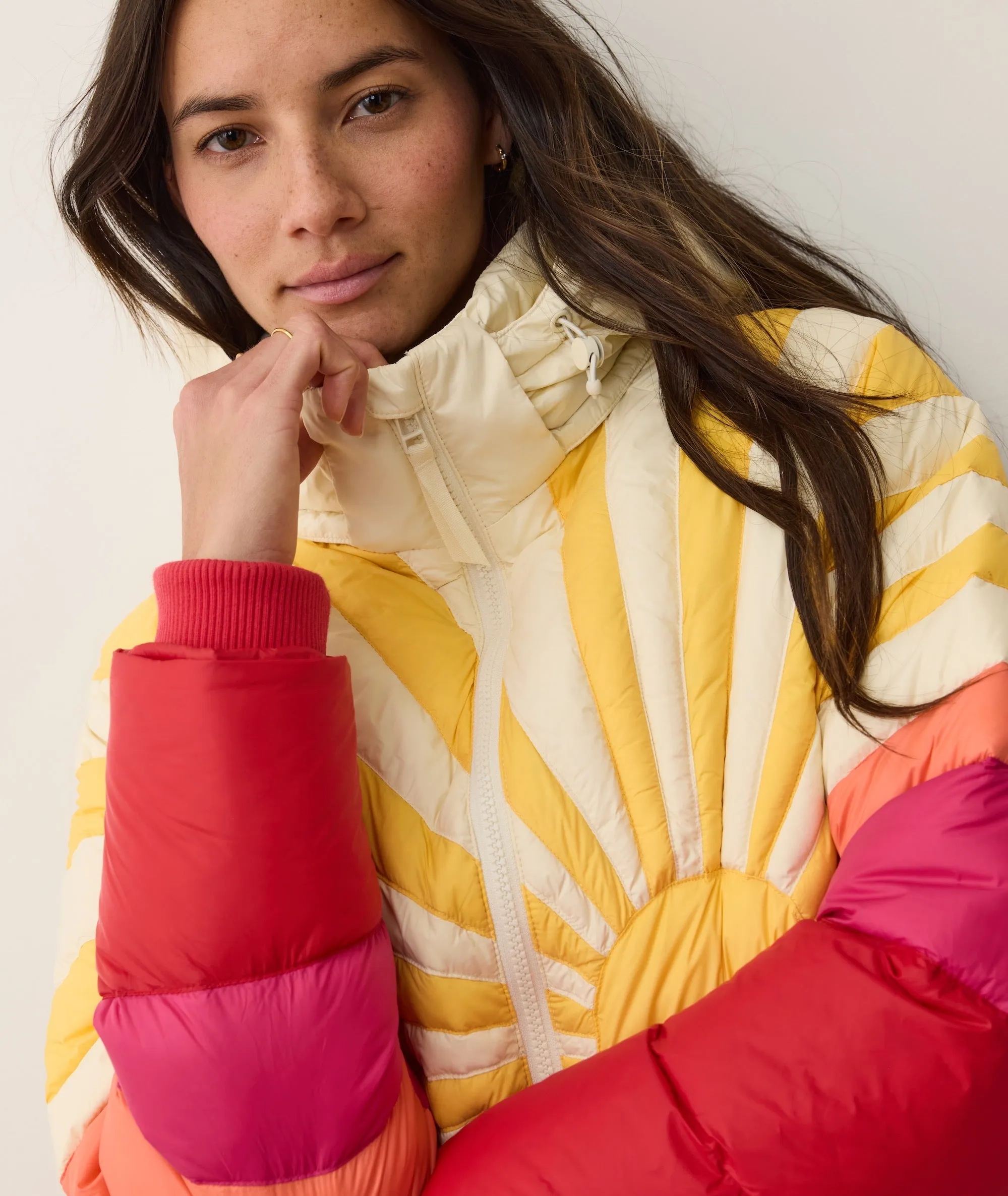 Sunbeam Puffer Jacket sold by Marine Layer product image thumbnail 3