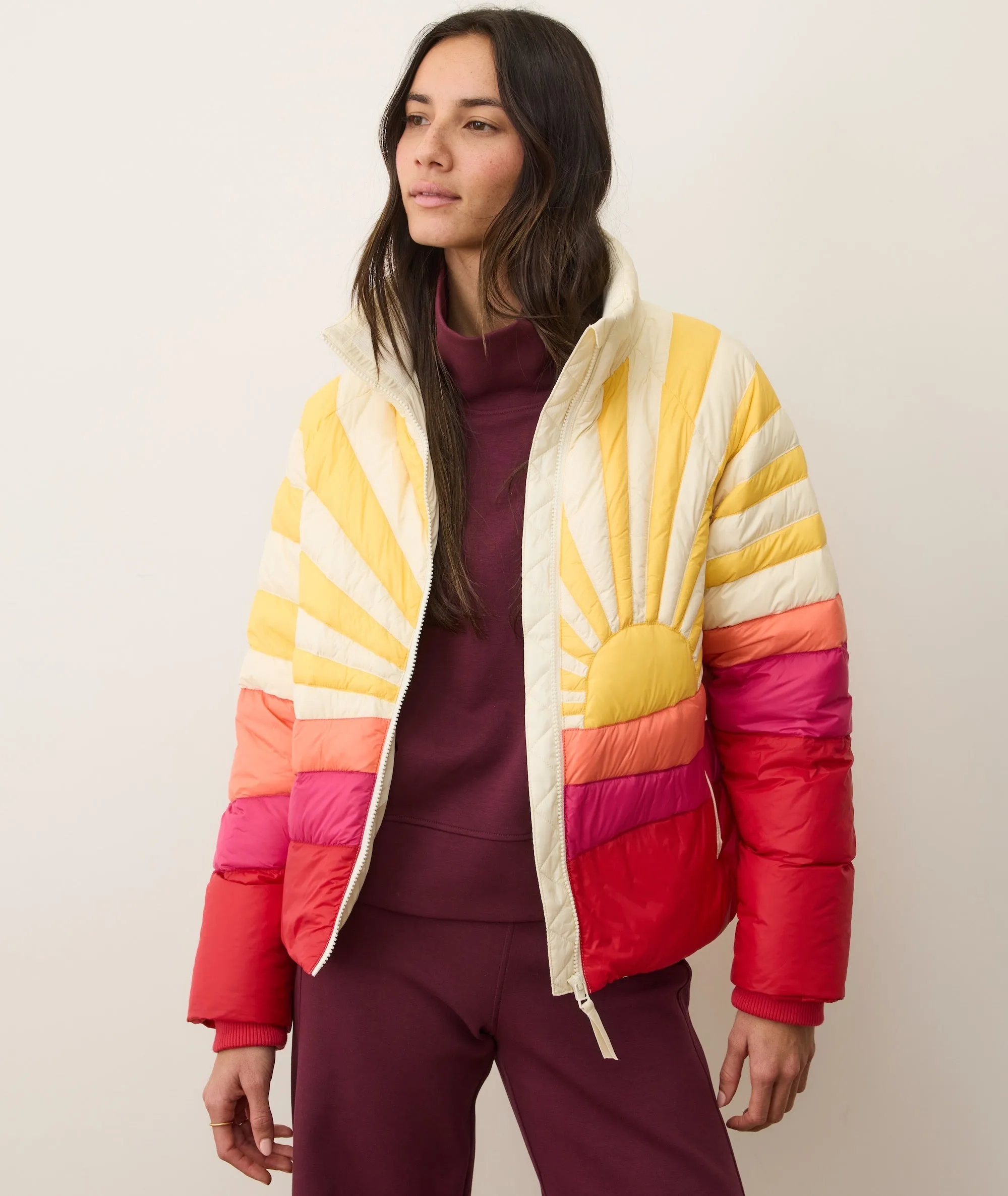Sunbeam Puffer Jacket sold by Marine Layer product image thumbnail 4