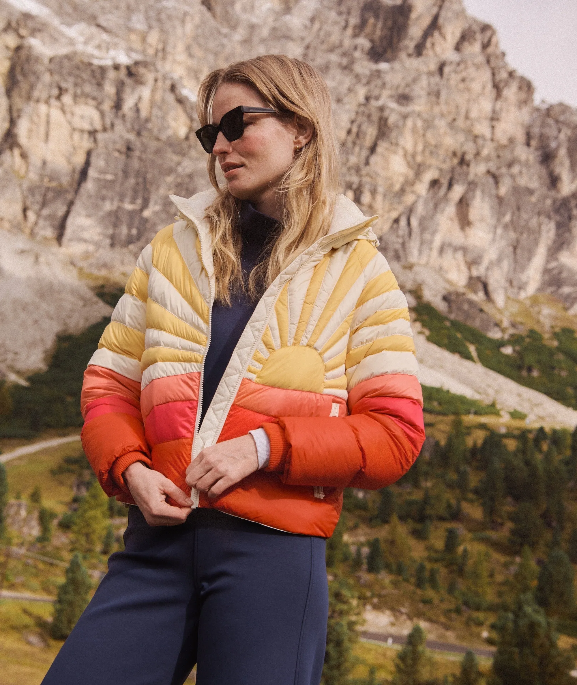 Sunbeam Puffer Jacket sold by Marine Layer product image thumbnail 2