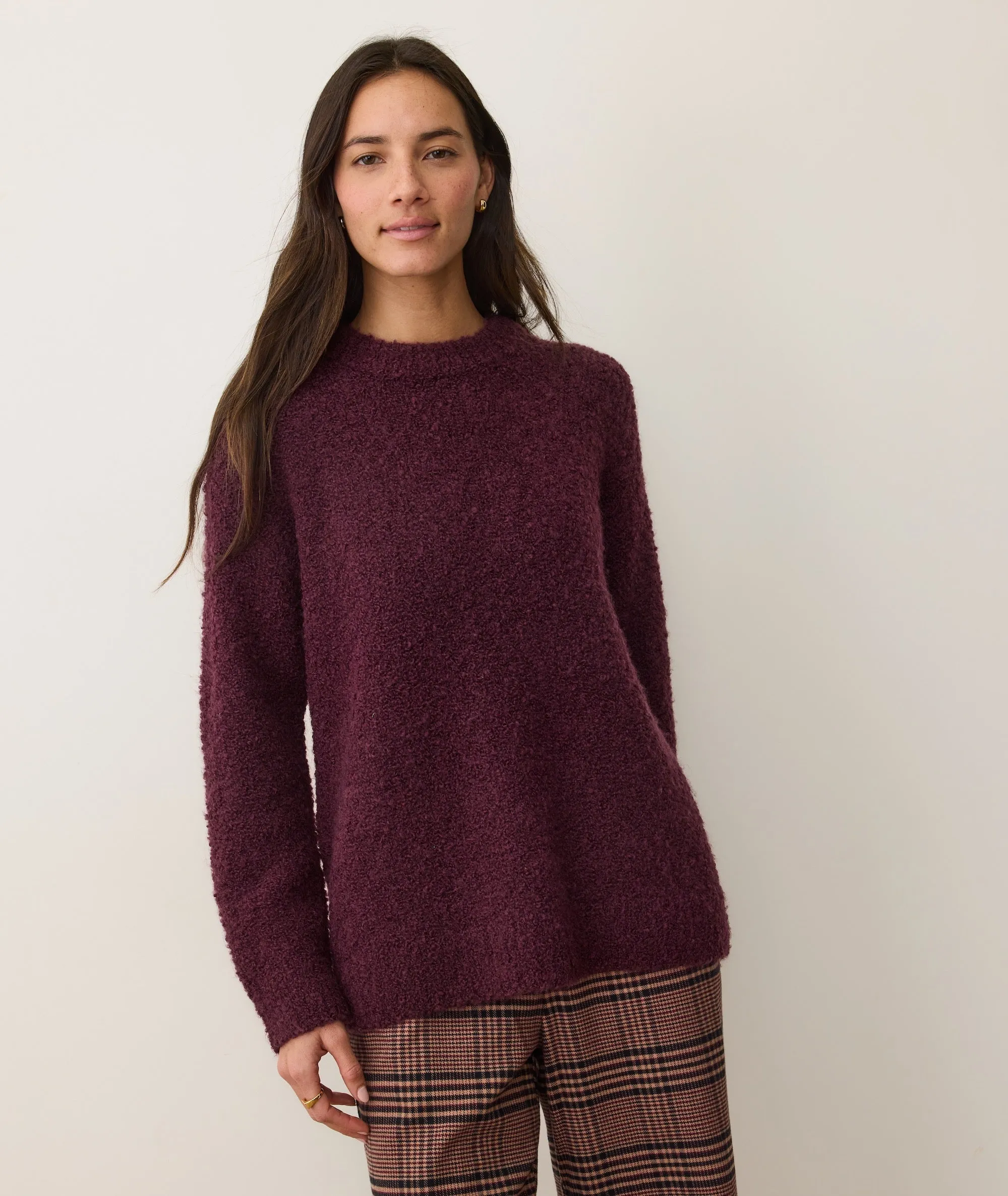 Elena Bouclé Oversized Sweater sold by Marine Layer product image thumbnail 3