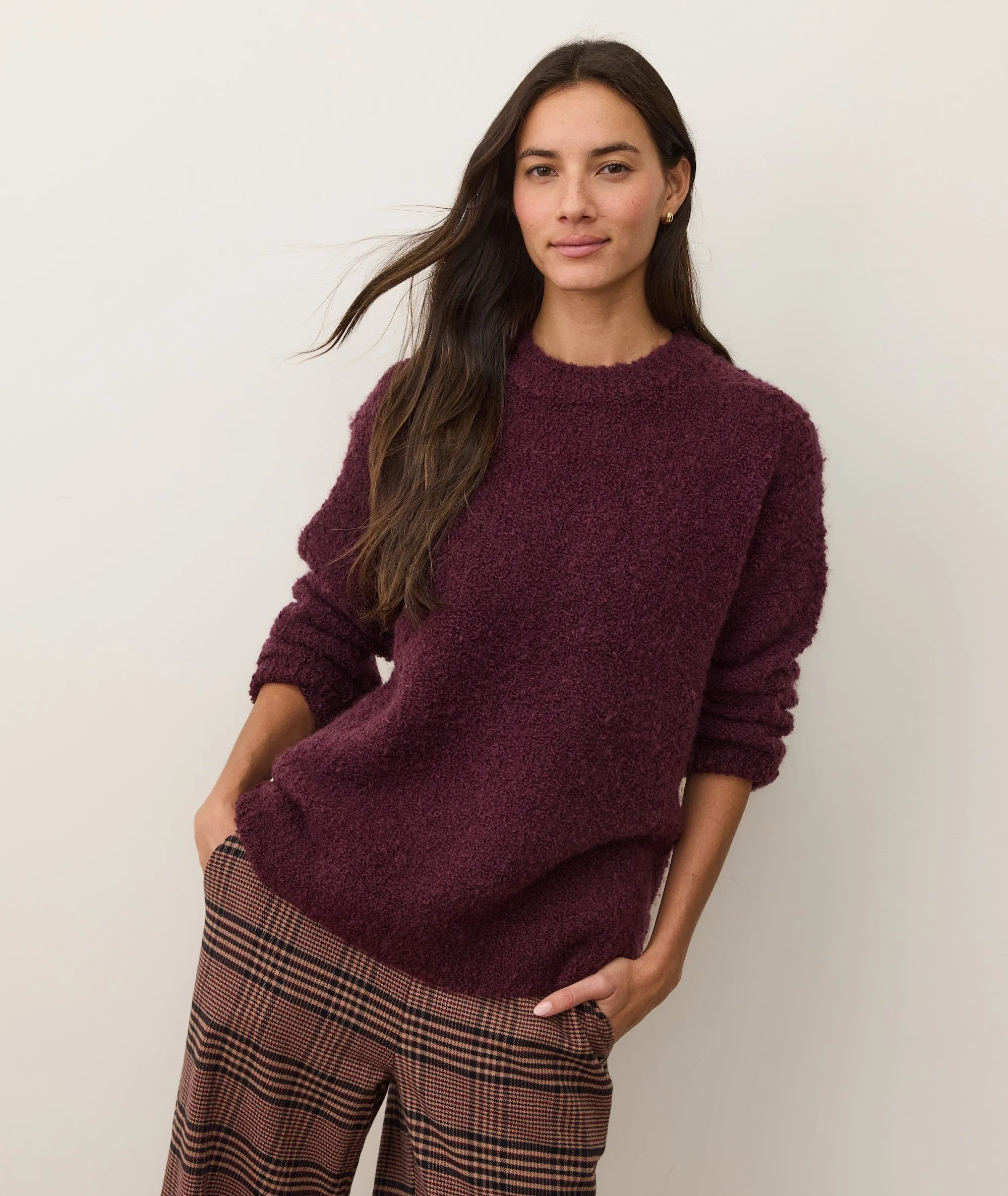 Elena Bouclé Oversized Sweater sold by Marine Layer product image thumbnail 2