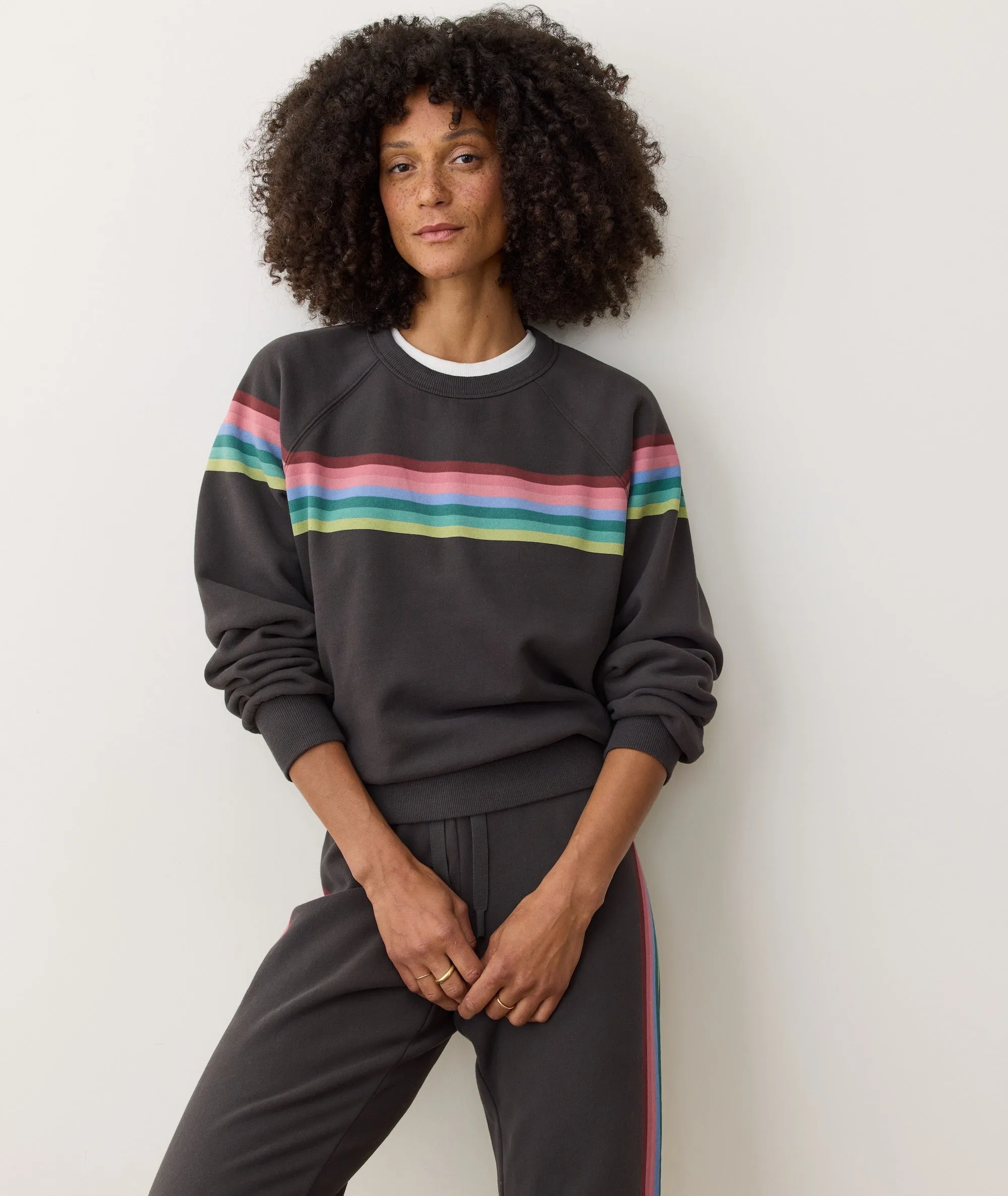 Cloud 9 Fleece Crewneck sold by Marine Layer