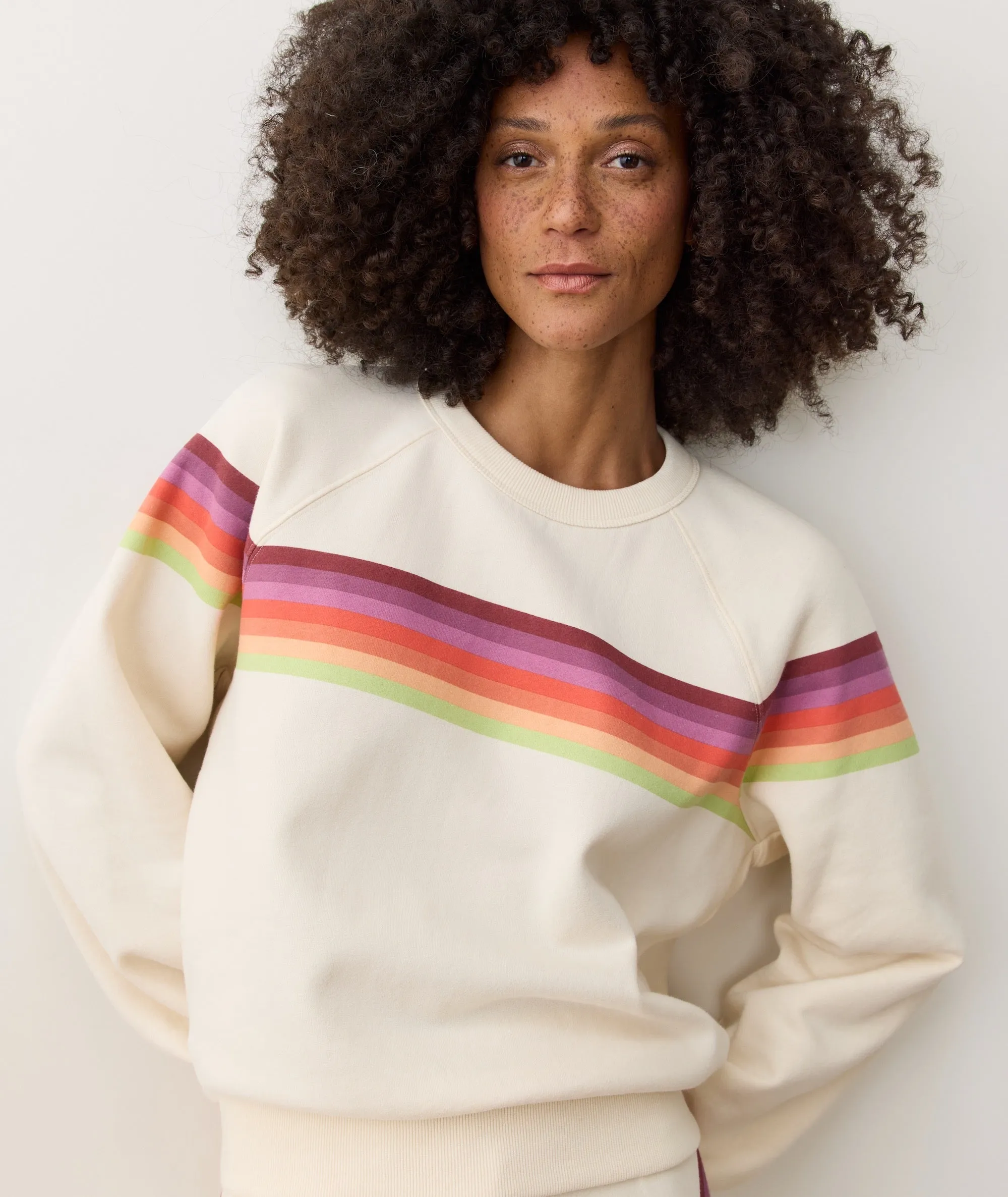 Women's Cloud 9 Fleece Anytime Sweatshirt sold by Marine Layer product image thumbnail 4