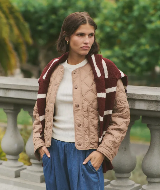 Marina Quilted Liner Jacket sold by Marine Layer