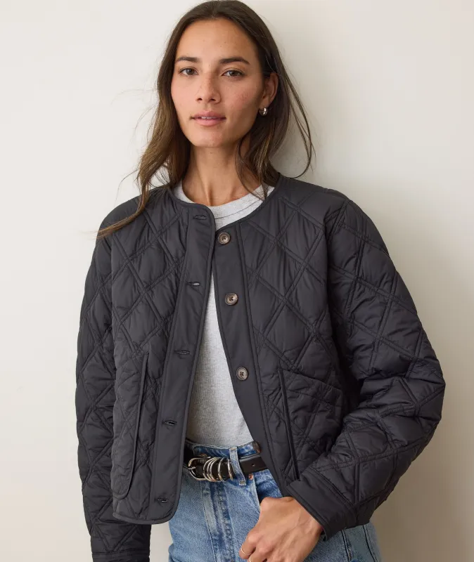 Marina Quilted Liner Jacket sold by Marine Layer