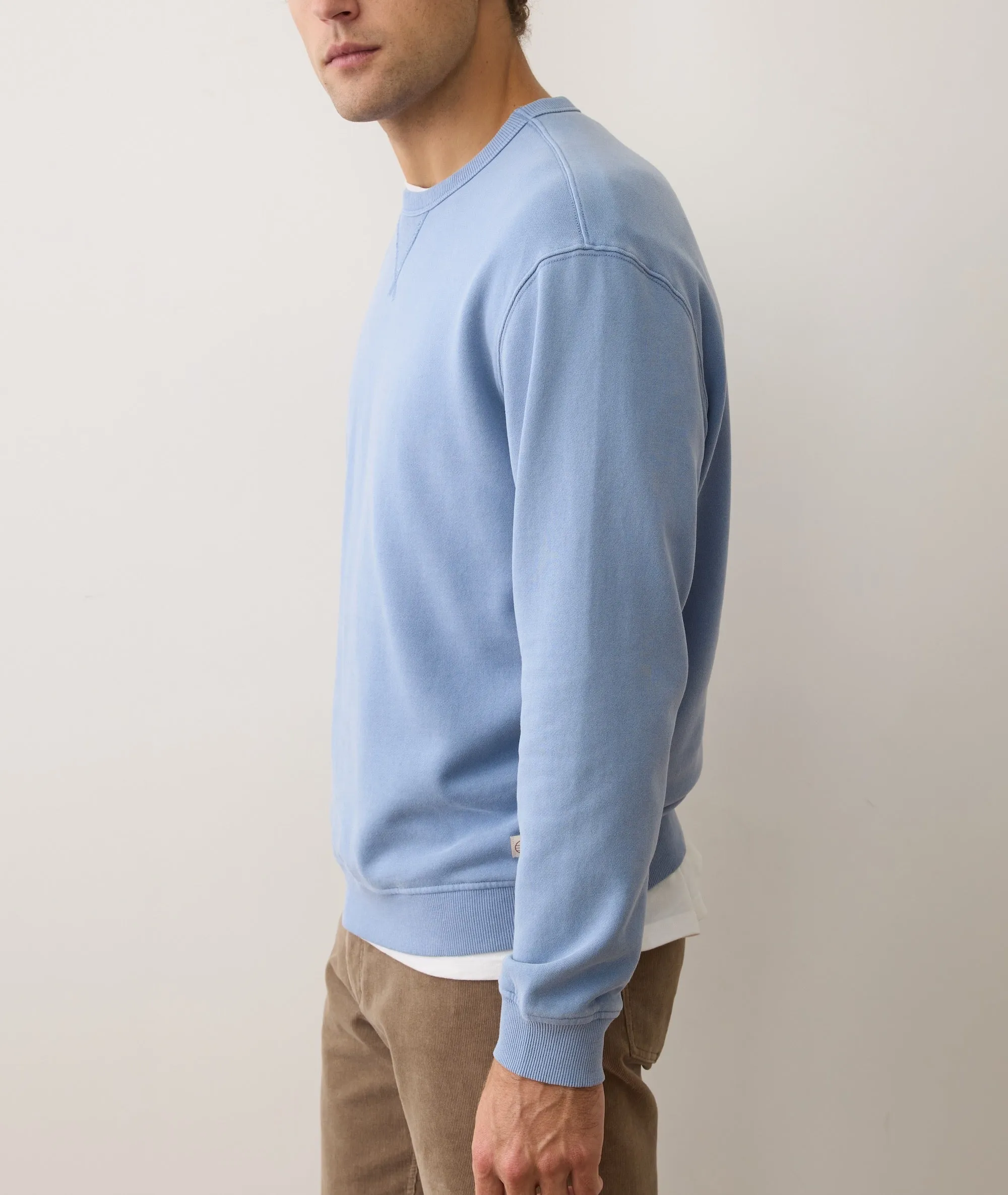 Men's Cloud 9 Fleece Relaxed Crewneck sold by Marine Layer product image thumbnail 5