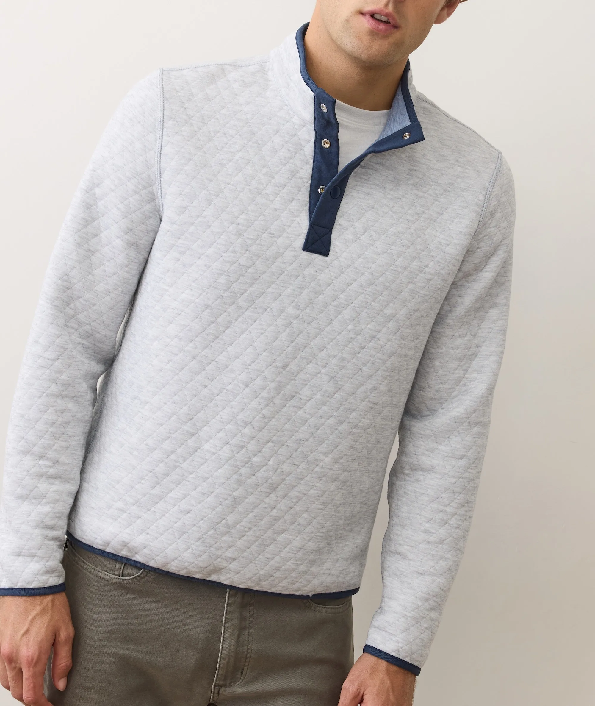 Corbet Quilted Reversible Pullover sold by Marine Layer product image thumbnail 3