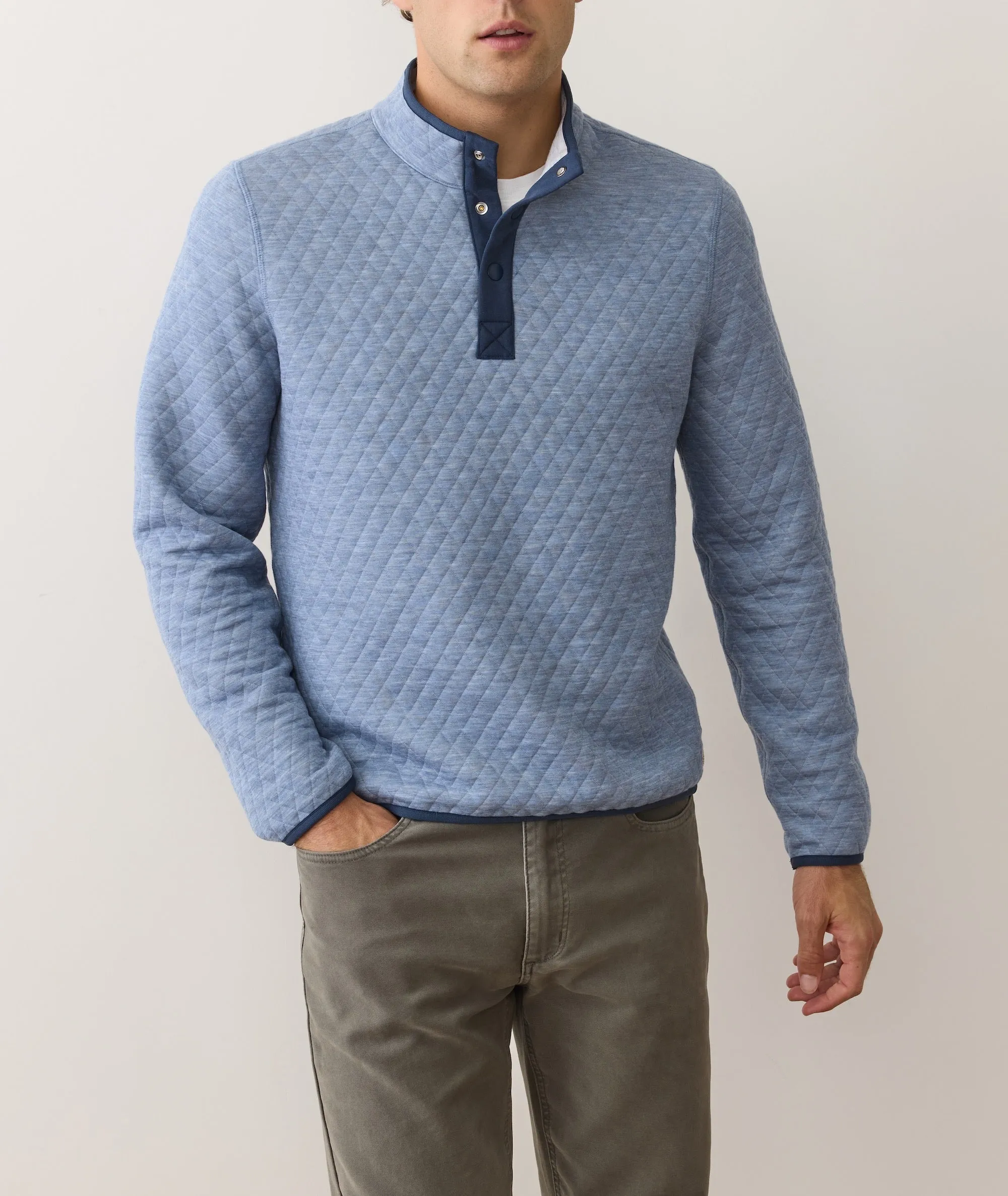 Corbet Quilted Reversible Pullover sold by Marine Layer product image thumbnail 5