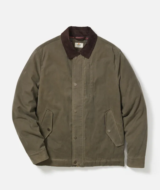 Weston Wax Canvas Barn Jacket sold by Marine Layer