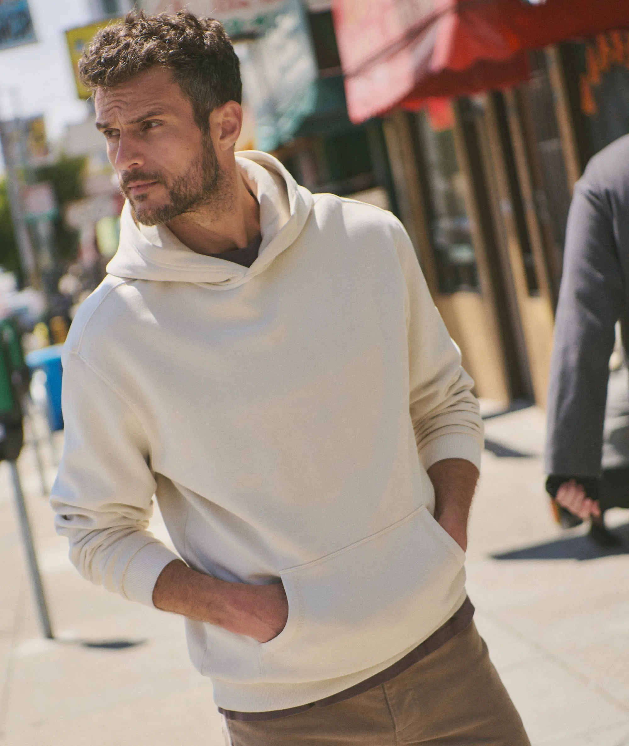 Men's Cloud 9 Fleece Relaxed Hoodie sold by Marine Layer product image thumbnail 4