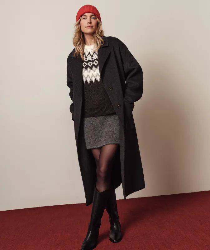 Colette Wool Topcoat made by Marine Layer