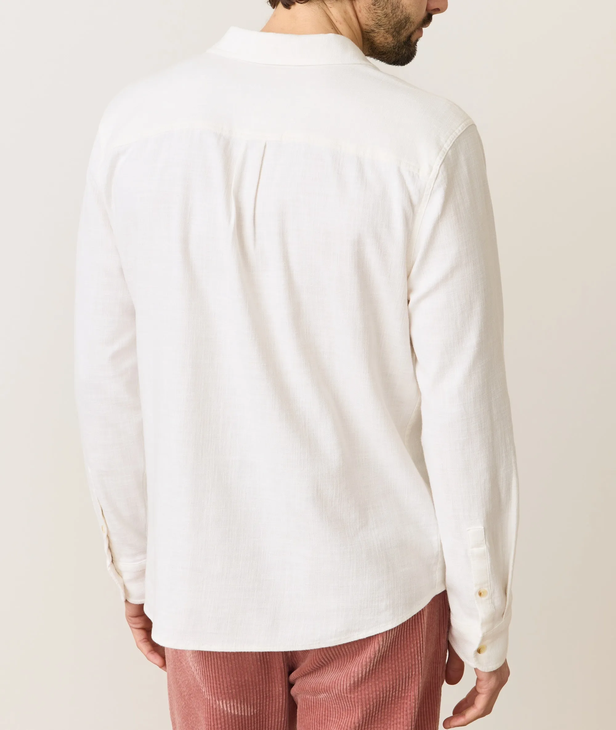 Stretch Selvage Long Sleeve Shirt sold by Marine Layer product image thumbnail 3