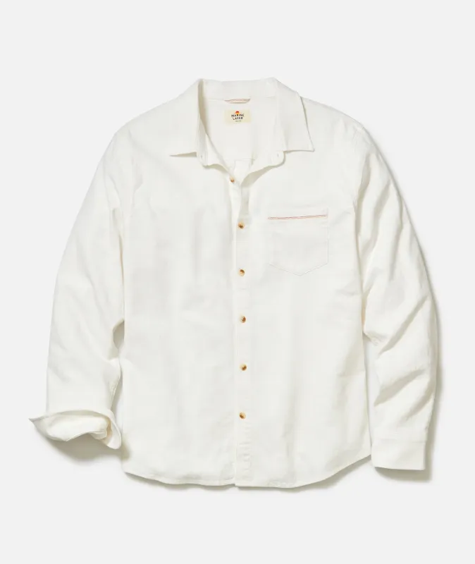 Stretch Selvage Long Sleeve Shirt sold by Marine Layer
