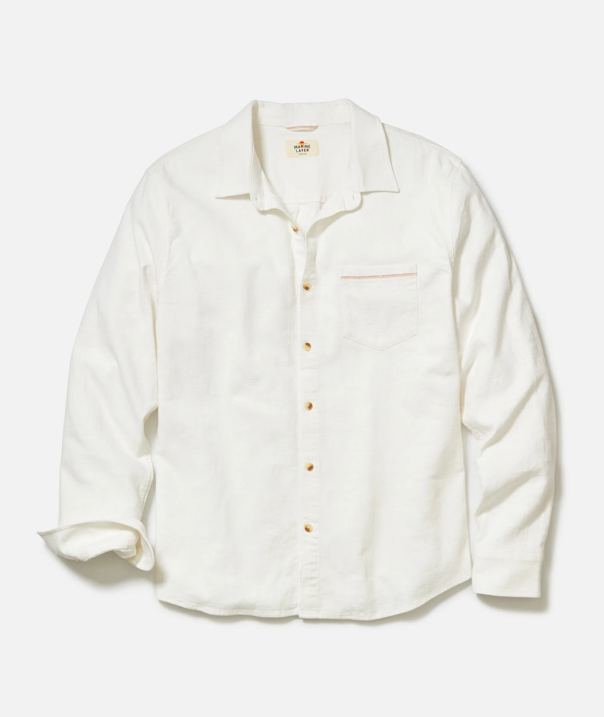 Stretch Selvage Long Sleeve Shirt sold by Marine Layer