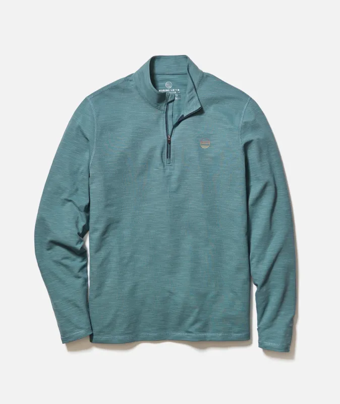 Midweight Air Quarter Zip sold by Marine Layer