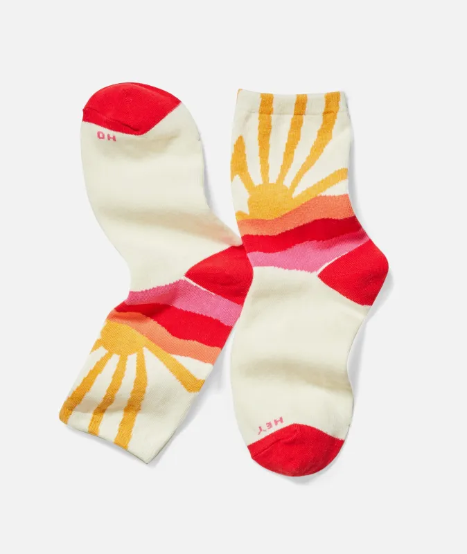 Hi-Ankle Crew Sock sold by Marine Layer