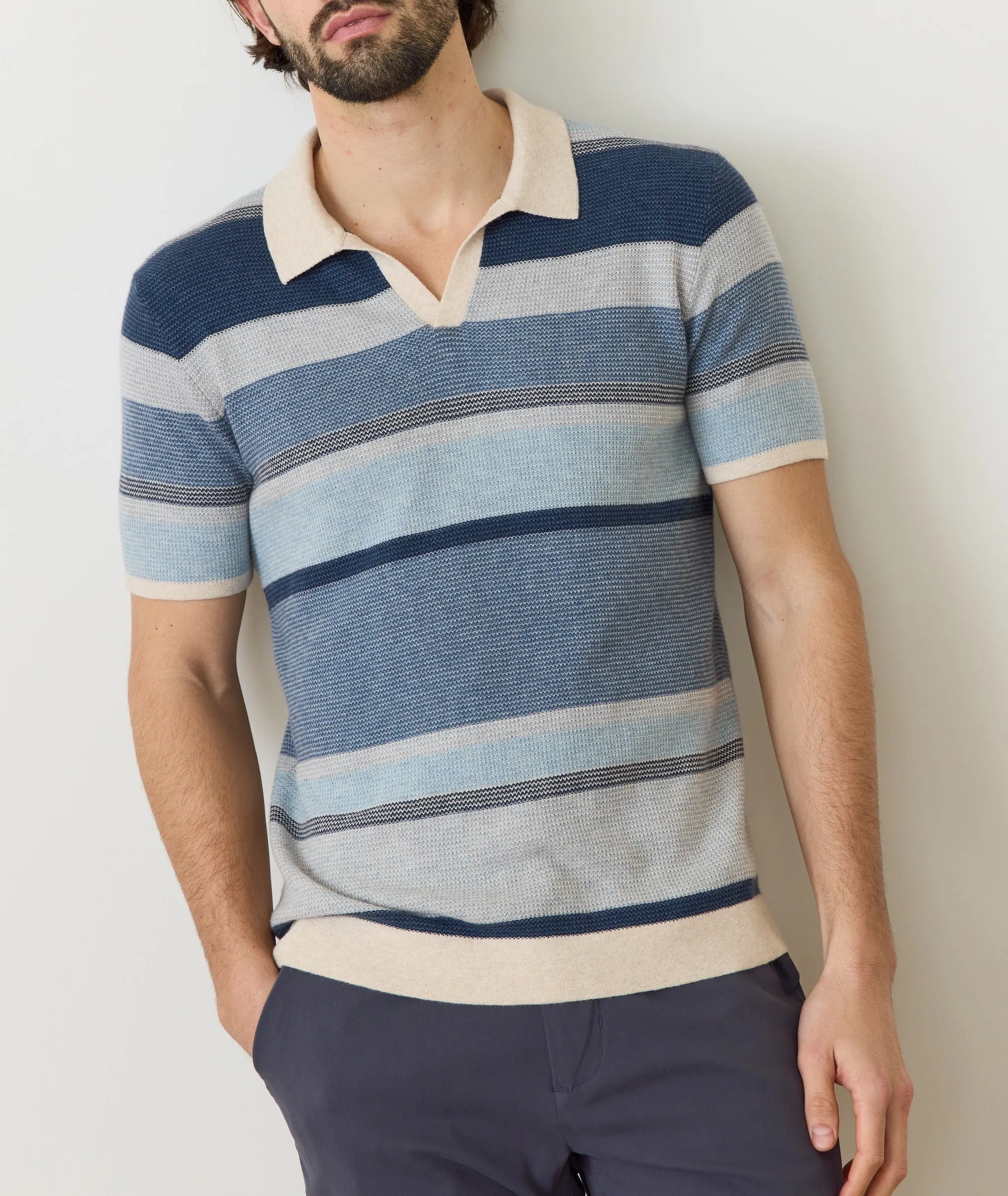 Liam Sweater Polo sold by Marine Layer product image thumbnail 2