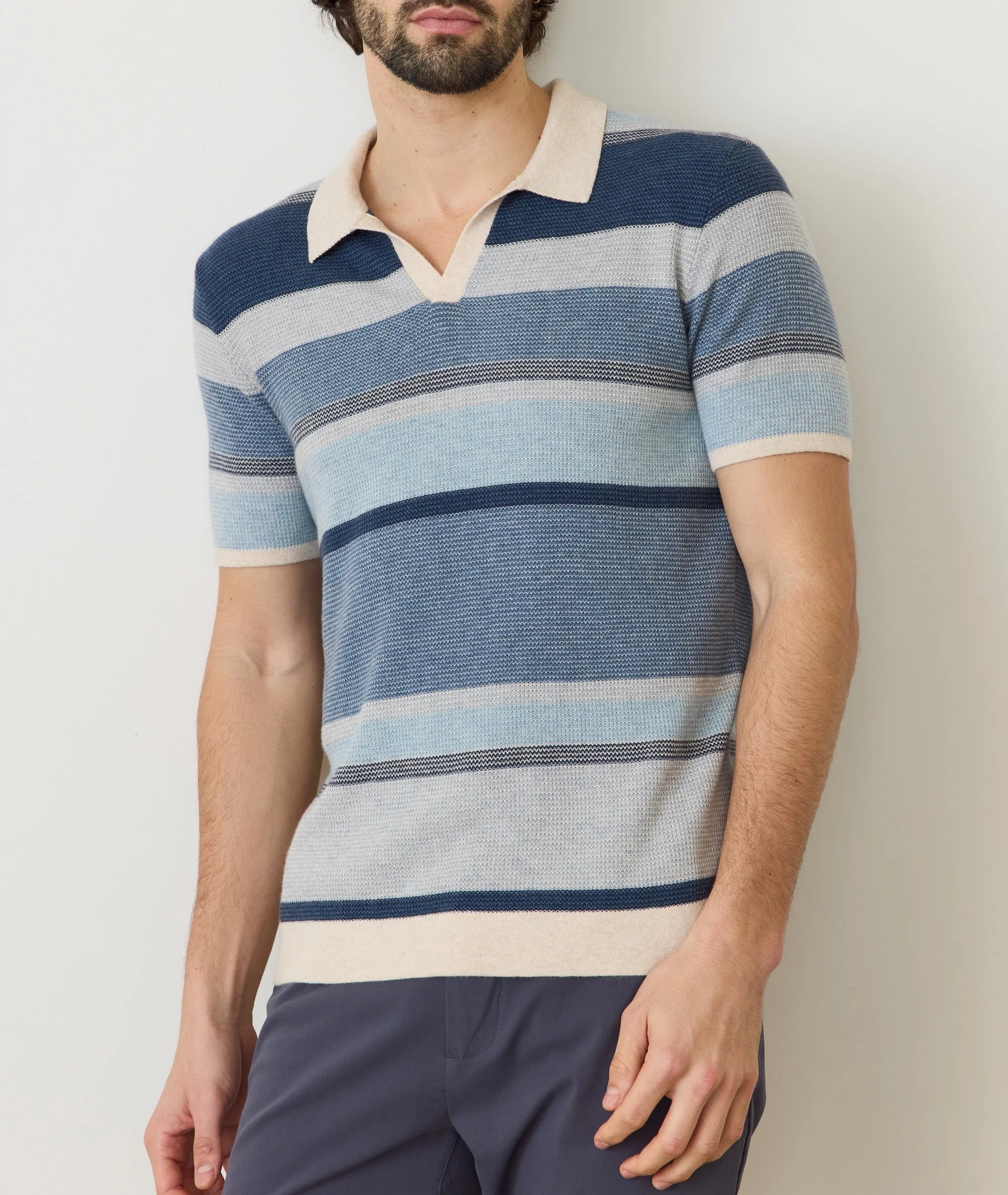 Liam Sweater Polo sold by Marine Layer product image thumbnail 5