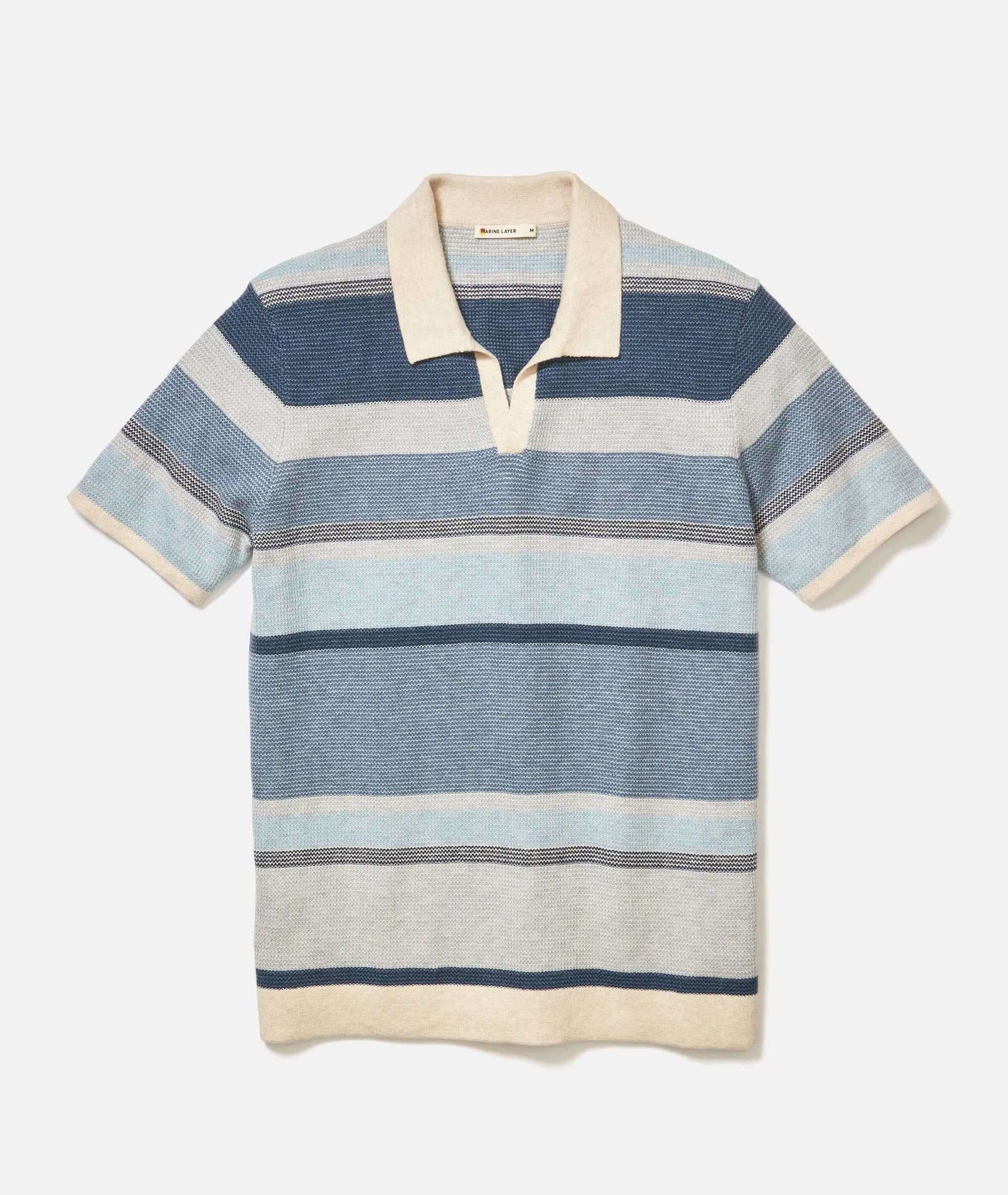Liam Sweater Polo sold by Marine Layer