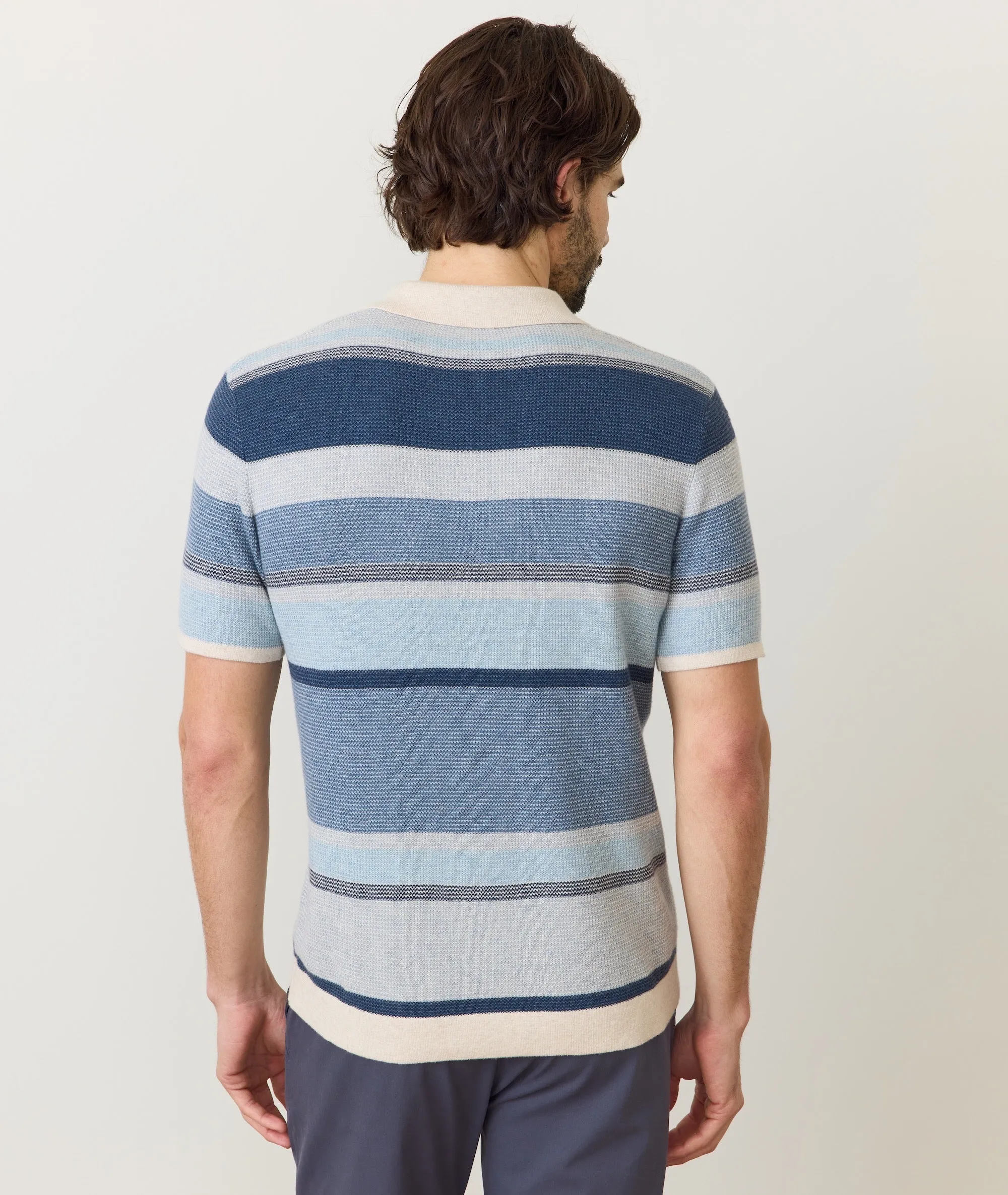 Liam Sweater Polo sold by Marine Layer product image thumbnail 3