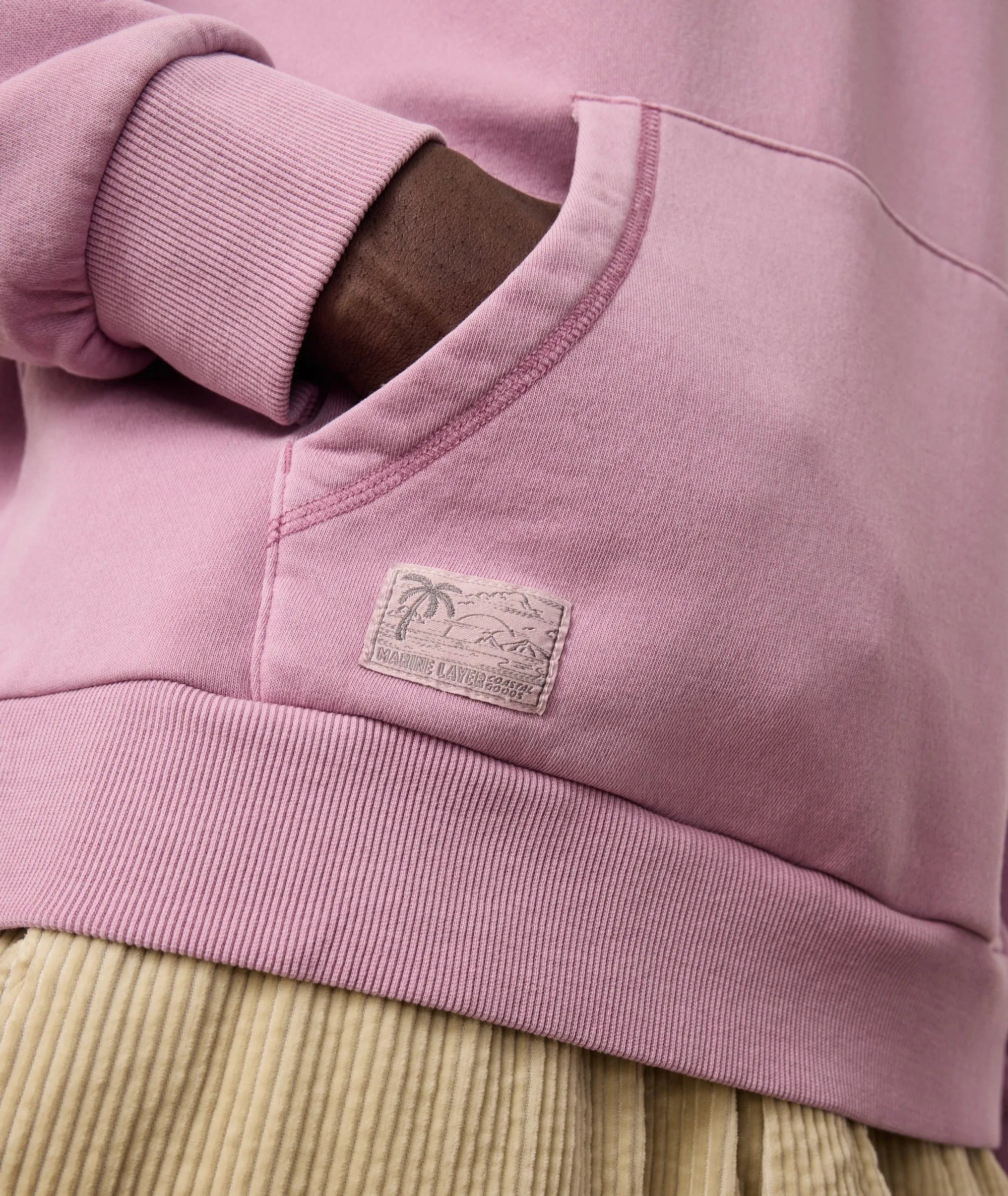 Men's Cloud 9 Fleece Relaxed Hoodie sold by Marine Layer product image thumbnail 5