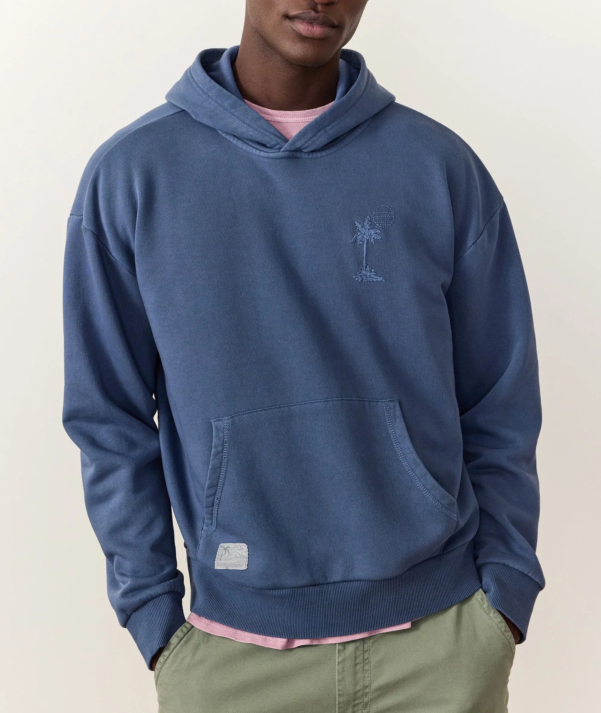 Men's Cloud 9 Fleece Relaxed Hoodie sold by Marine Layer product image thumbnail 2