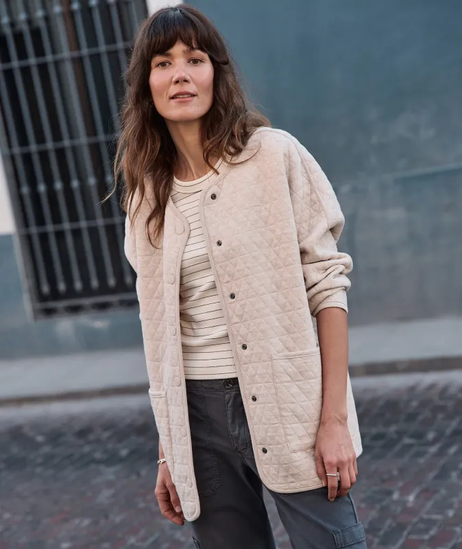 Women's Corbet Quilted Liner Jacket sold by Marine Layer