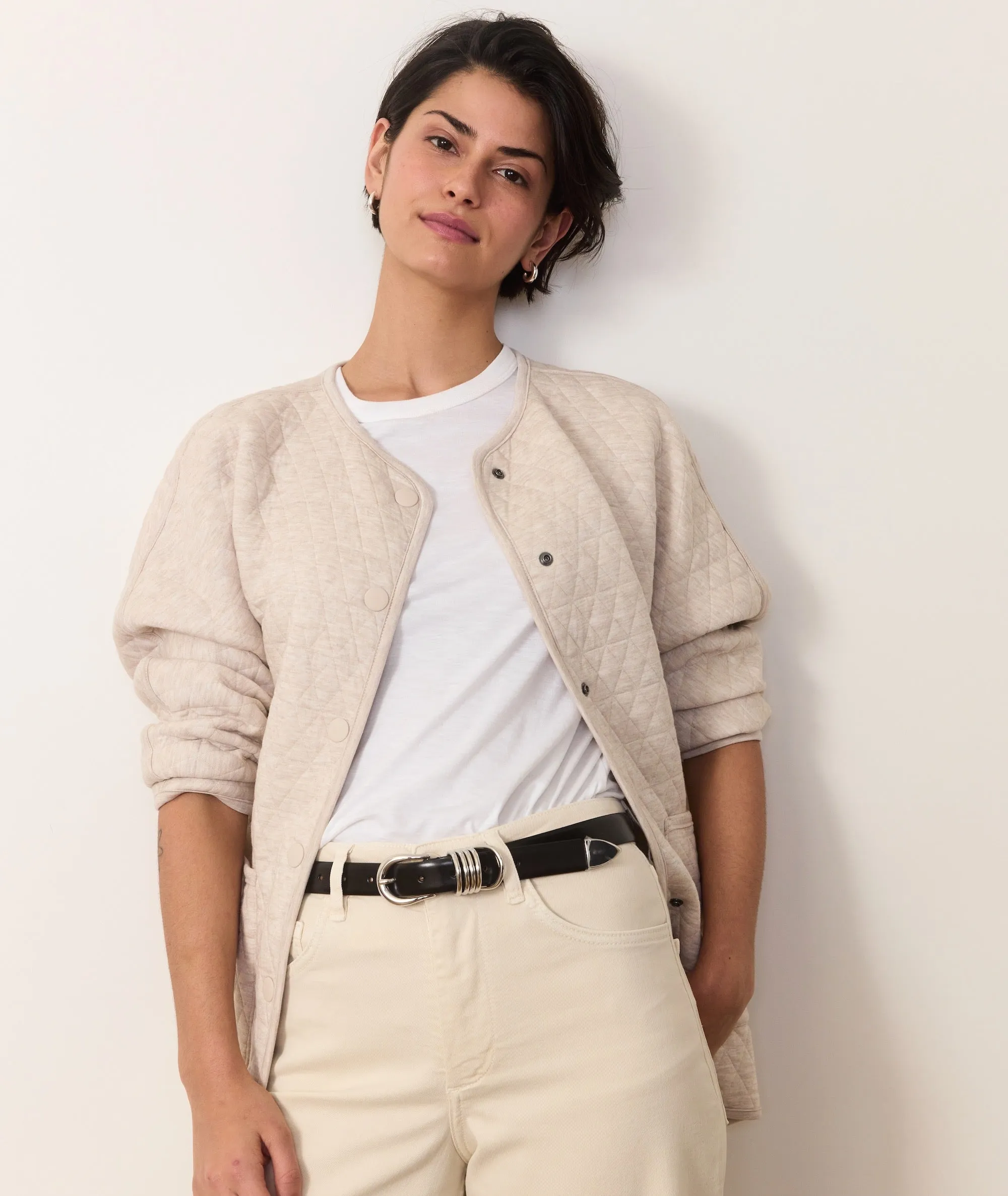 Women's Corbet Quilted Liner Jacket sold by Marine Layer product image thumbnail 4