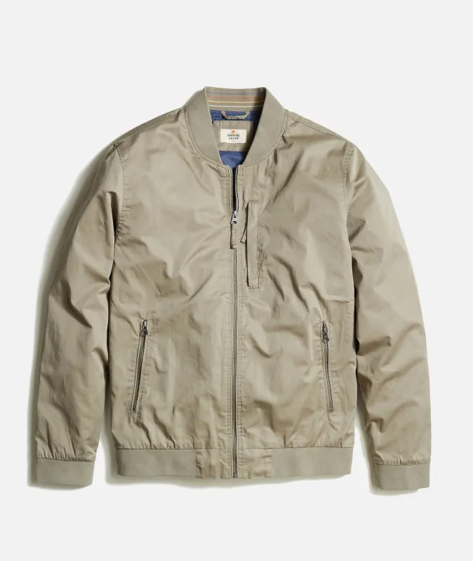 Men's Rossland Wax Canvas Bomber sold by Marine Layer