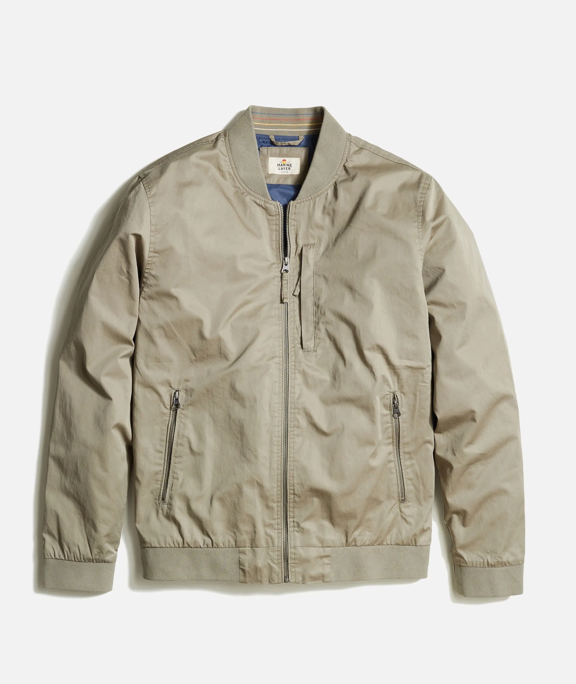 Men's Rossland Wax Canvas Bomber sold by Marine Layer