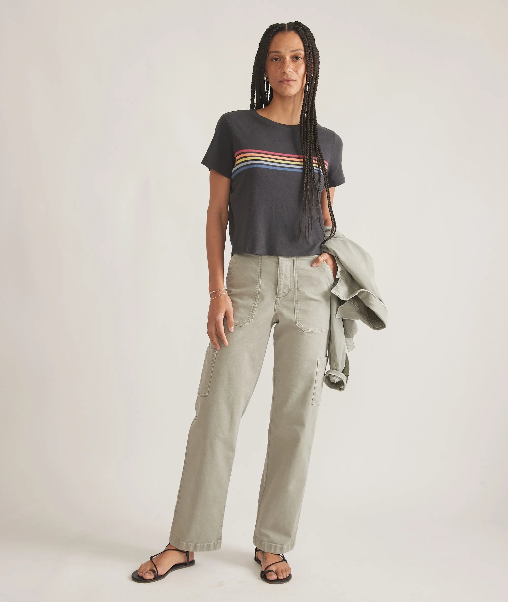 Easy Crop Graphic Tee sold by Marine Layer product image thumbnail 5