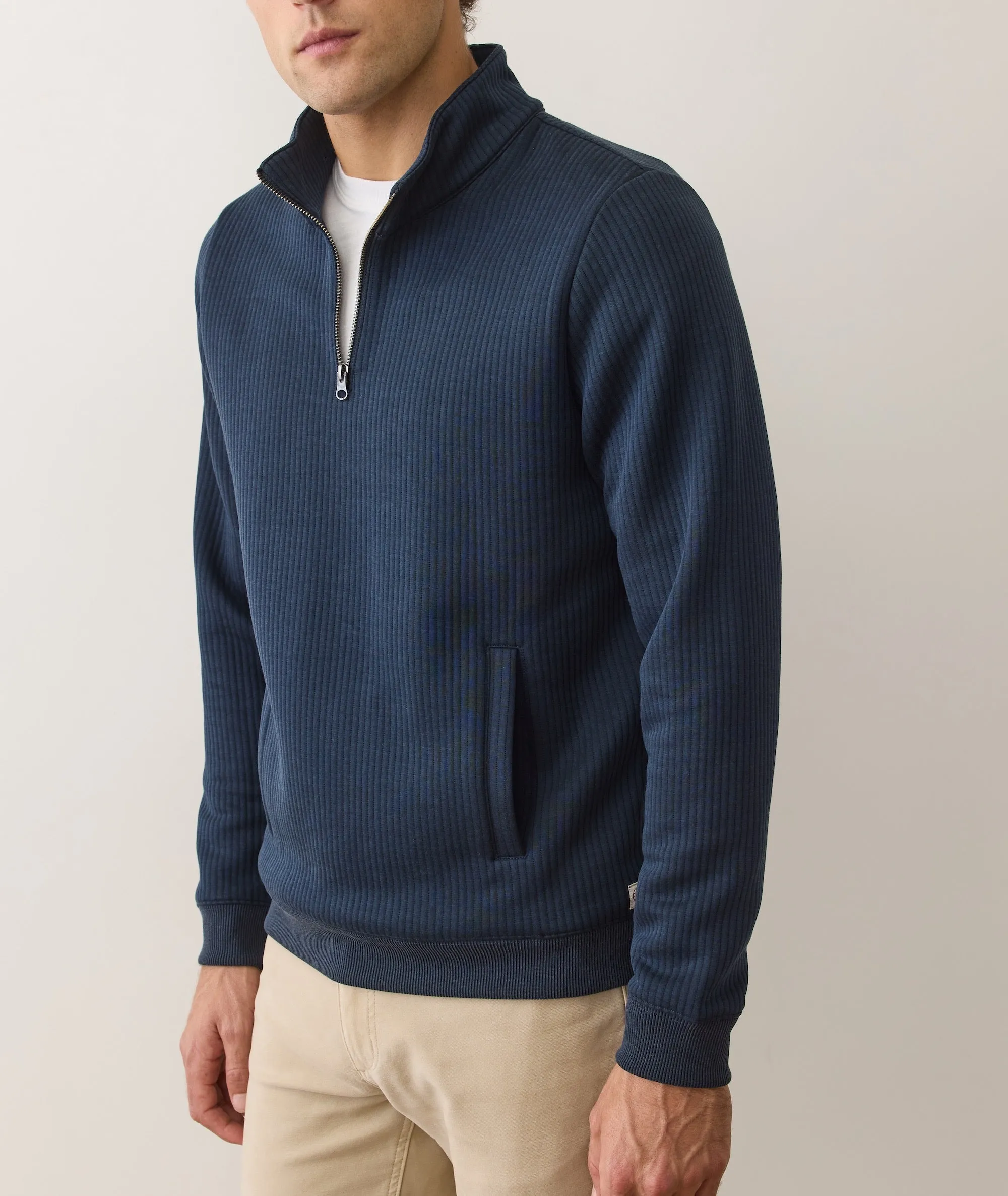 Corbet Quilted Quarter Zip sold by Marine Layer product image thumbnail 5