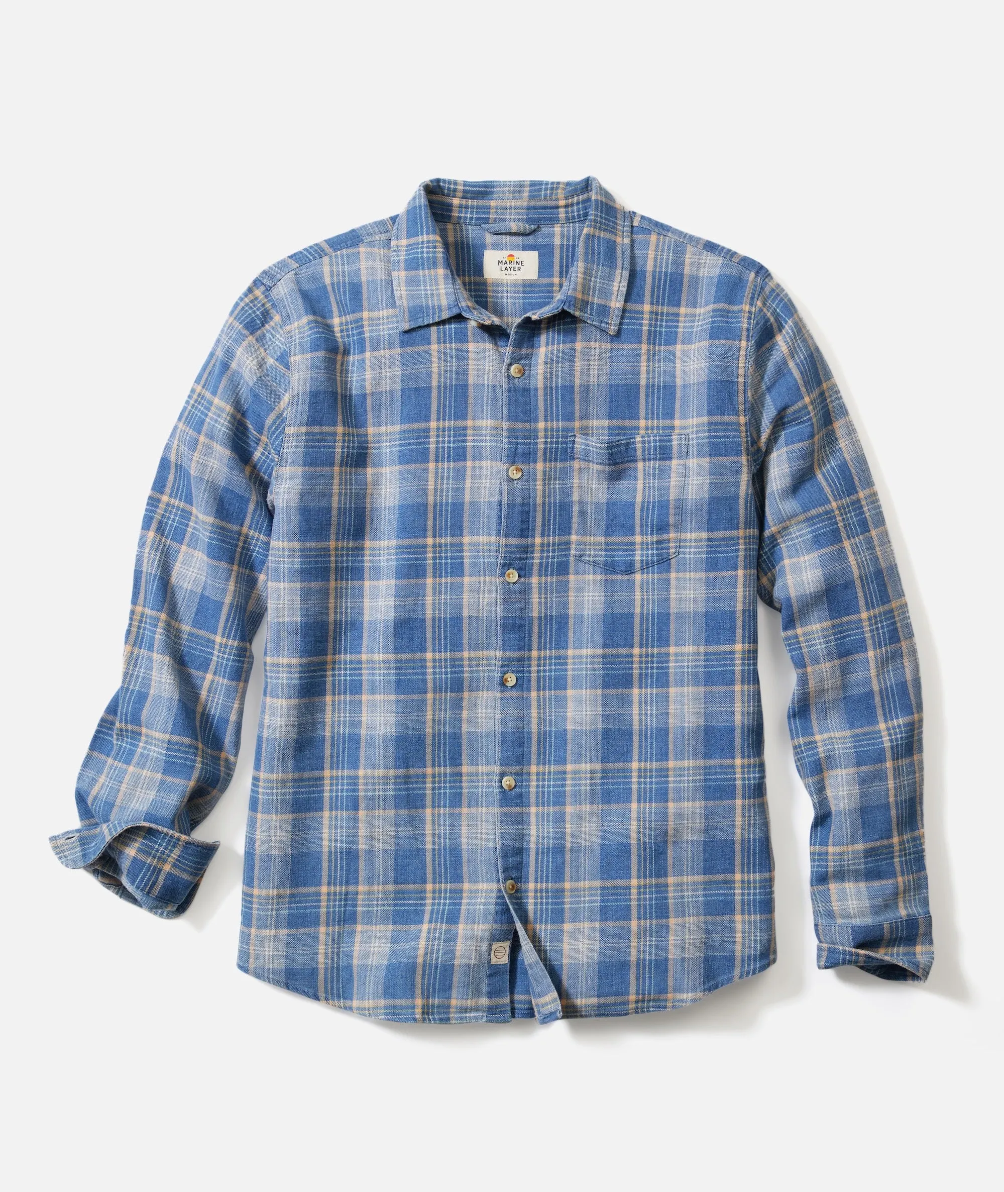 Stretch Selvage Long Sleeve Shirt sold by Marine Layer