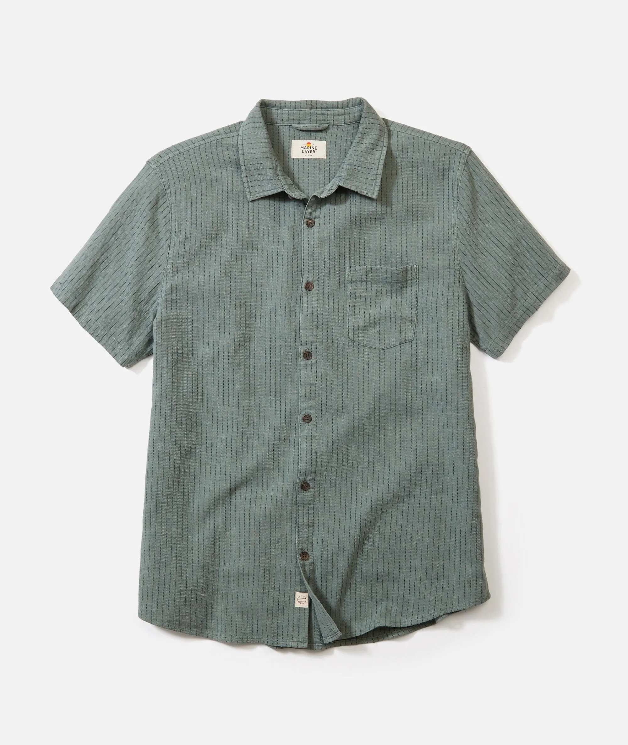 Stretch Selvage Short Sleeve Shirt sold by Marine Layer
