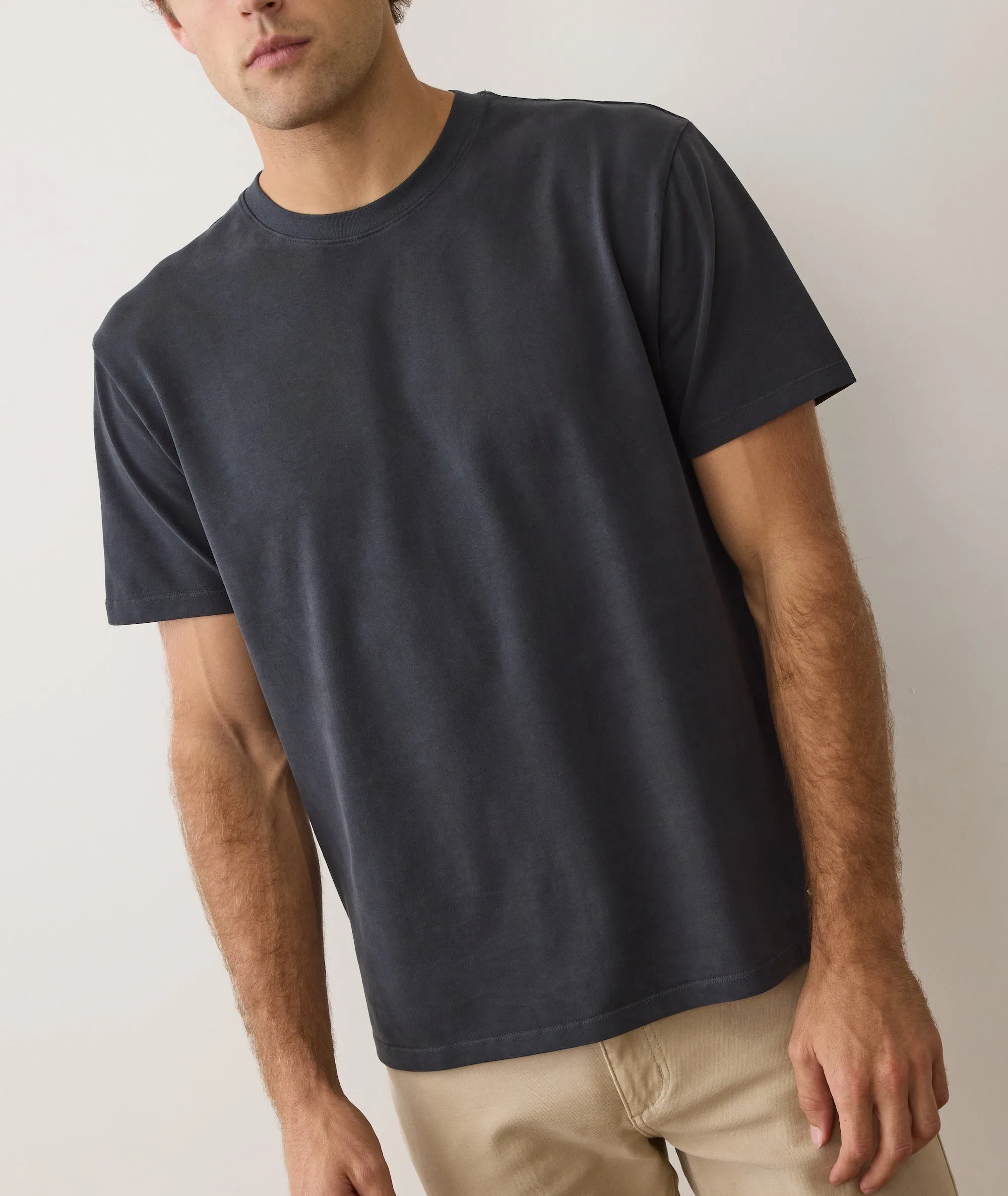 Luxe 250 Relaxed Tee sold by Marine Layer product image thumbnail 5