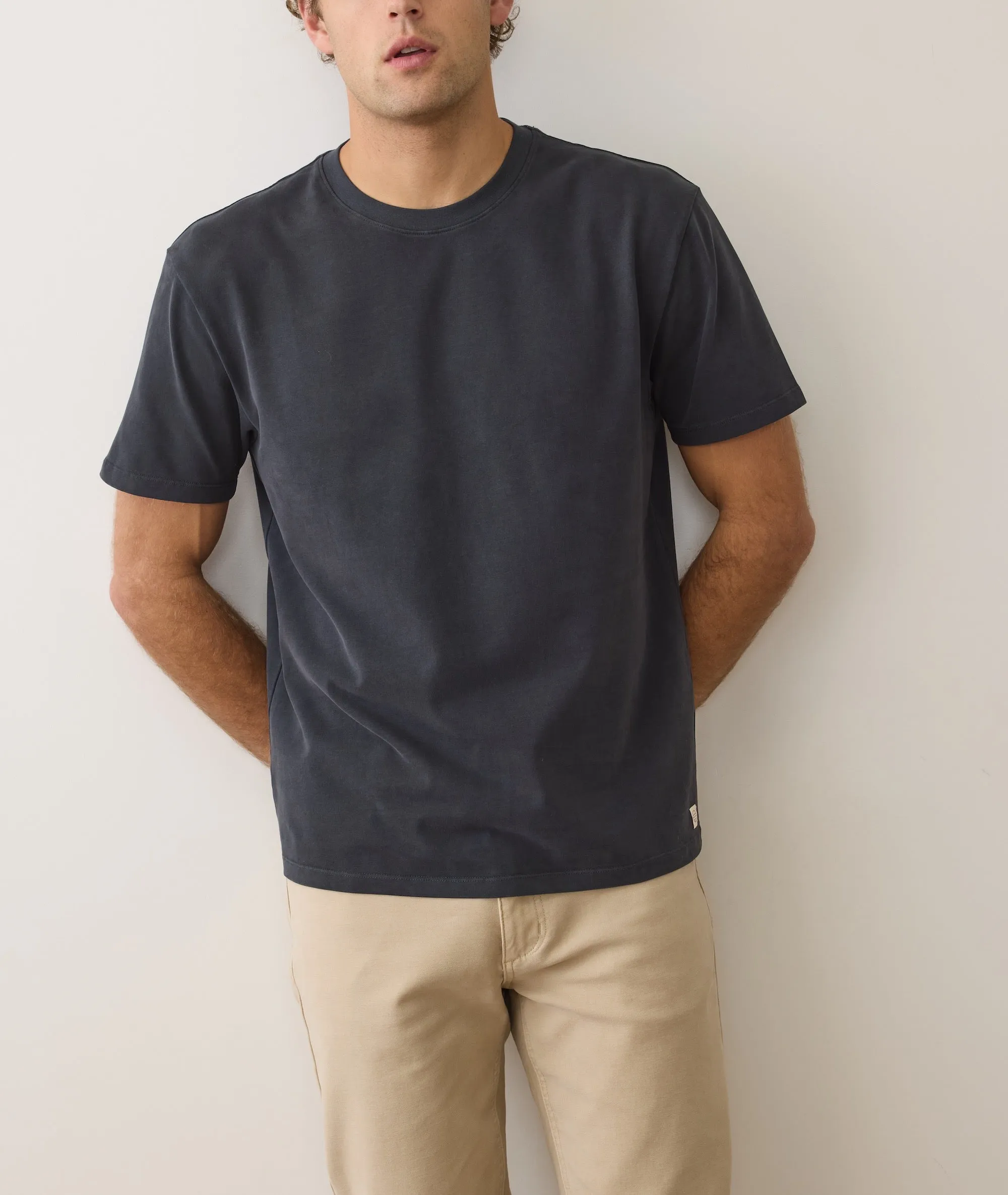 Luxe 250 Relaxed Tee sold by Marine Layer product image thumbnail 2
