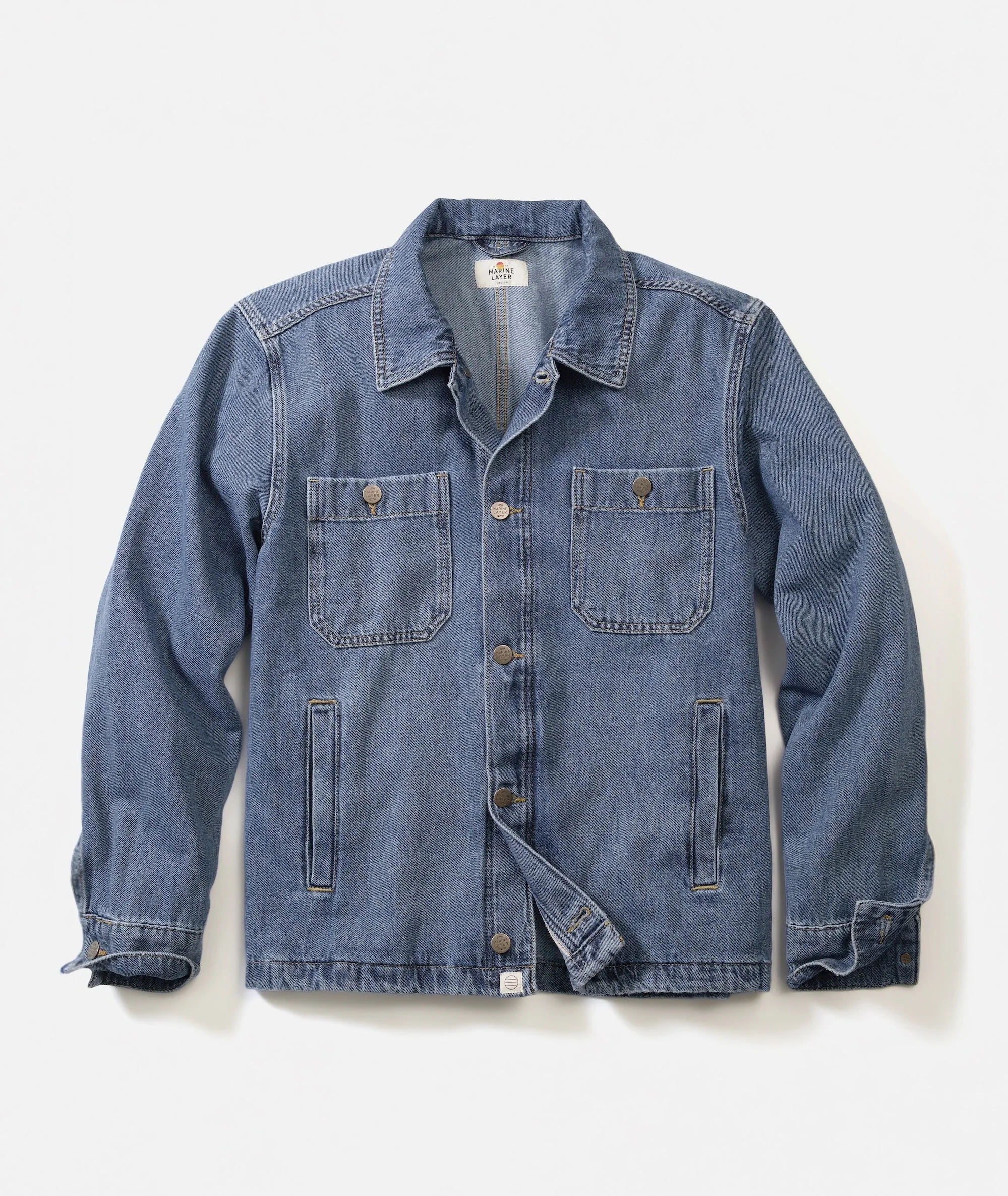 Patrick Denim Jacket sold by Marine Layer